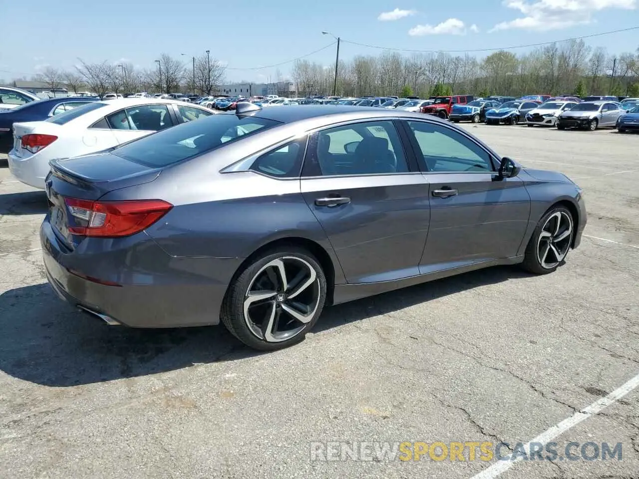 3 Photograph of a damaged car 1HGCV1F3XKA116343 HONDA ACCORD 2019