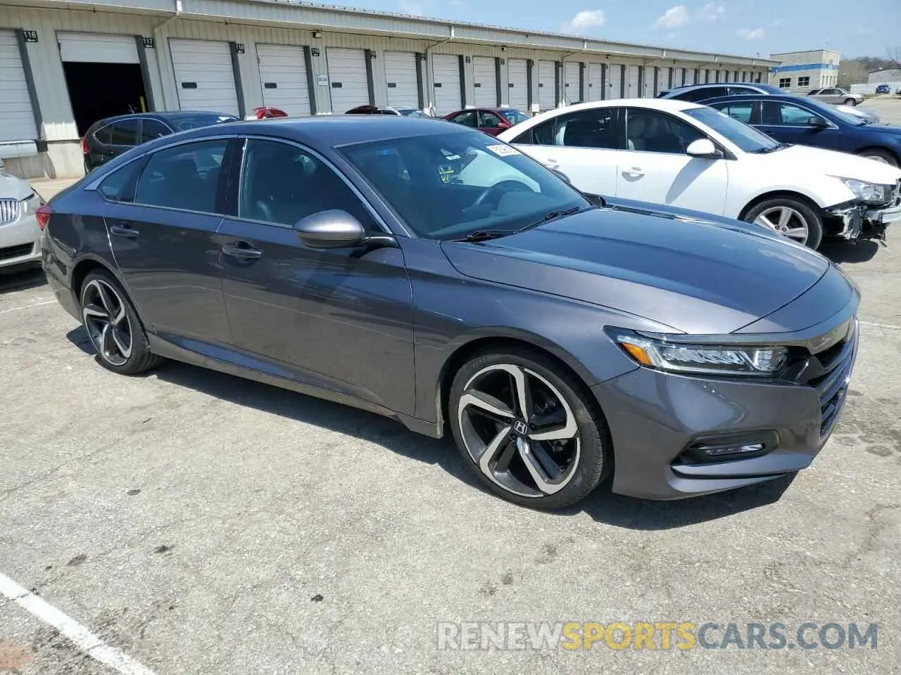 4 Photograph of a damaged car 1HGCV1F3XKA116343 HONDA ACCORD 2019