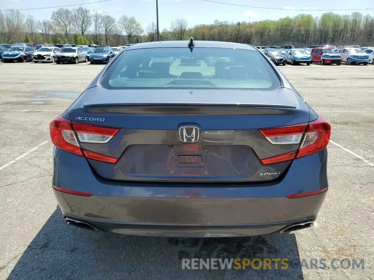 6 Photograph of a damaged car 1HGCV1F3XKA116343 HONDA ACCORD 2019
