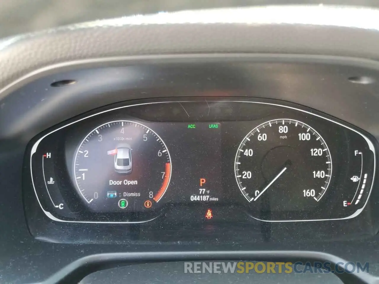 9 Photograph of a damaged car 1HGCV1F3XKA116343 HONDA ACCORD 2019