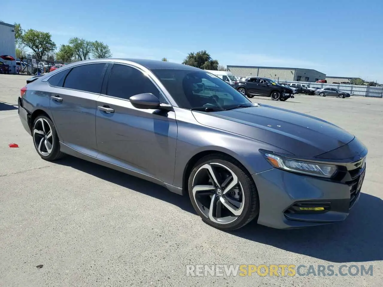 4 Photograph of a damaged car 1HGCV1F3XKA174131 HONDA ACCORD 2019