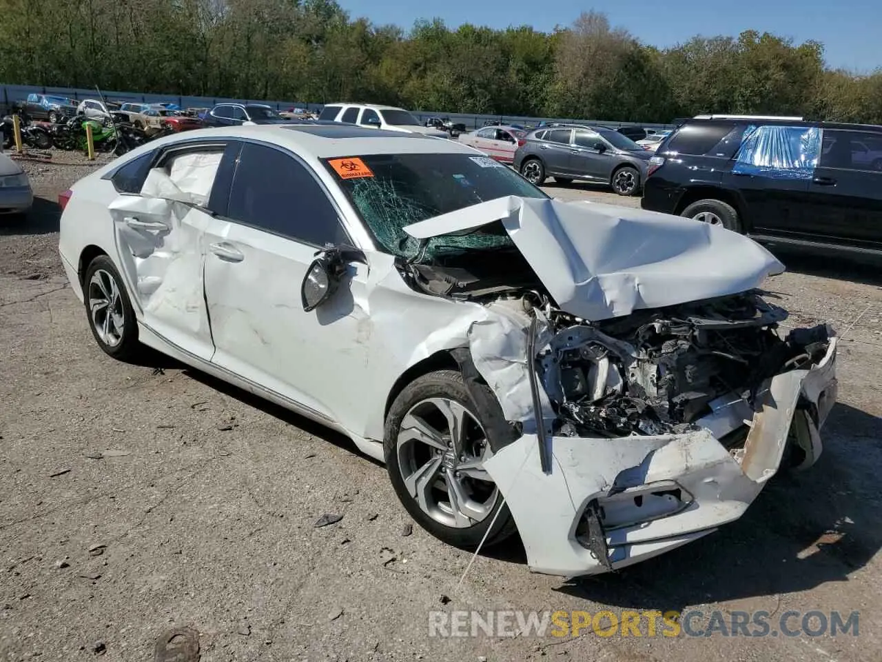 4 Фотография поврежденного автомобиля 1HGCV1F40KA063743 HONDA ACCORD 2019