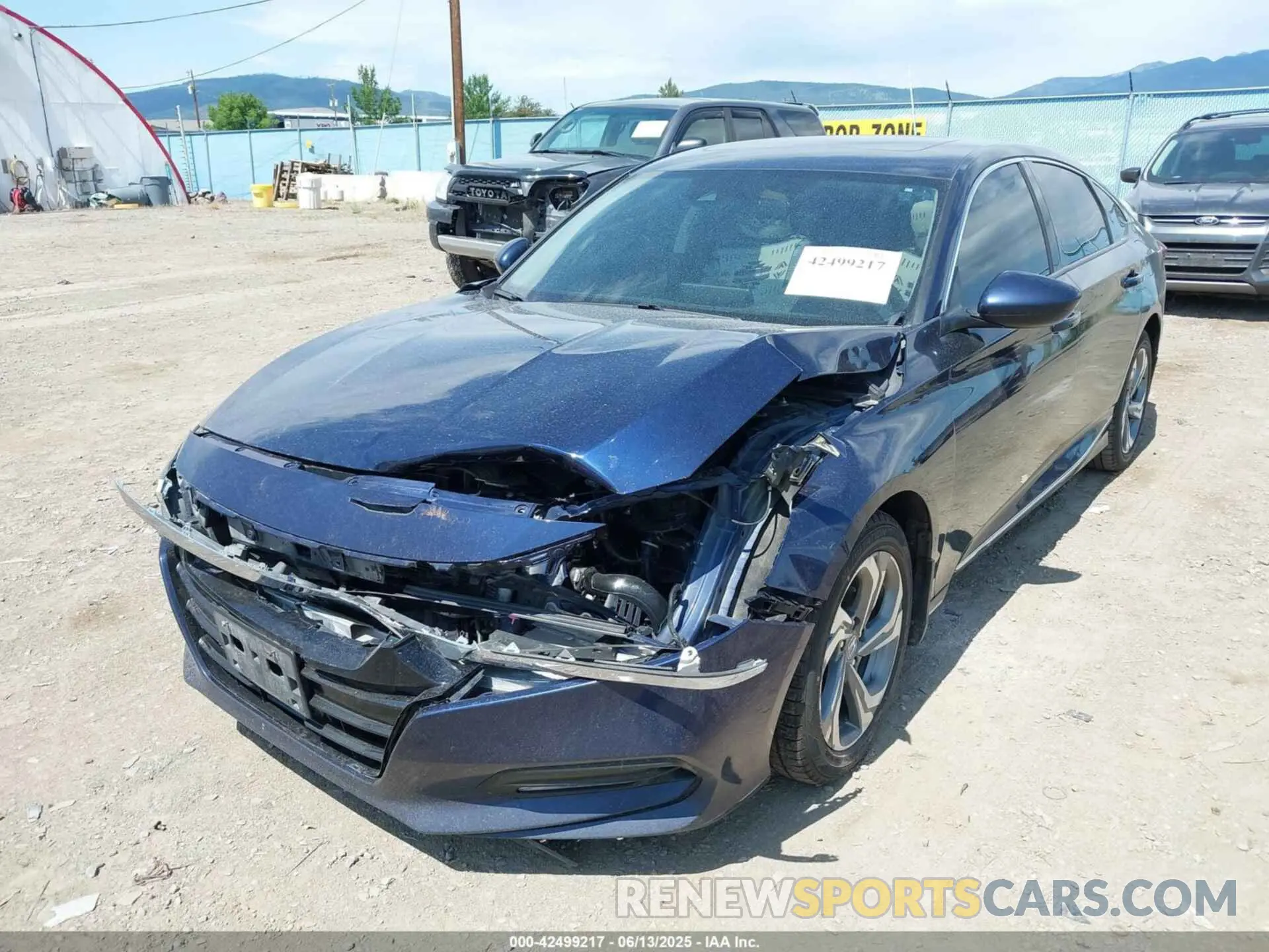 6 Фотография поврежденного автомобиля 1HGCV1F41KA055764 HONDA ACCORD 2019