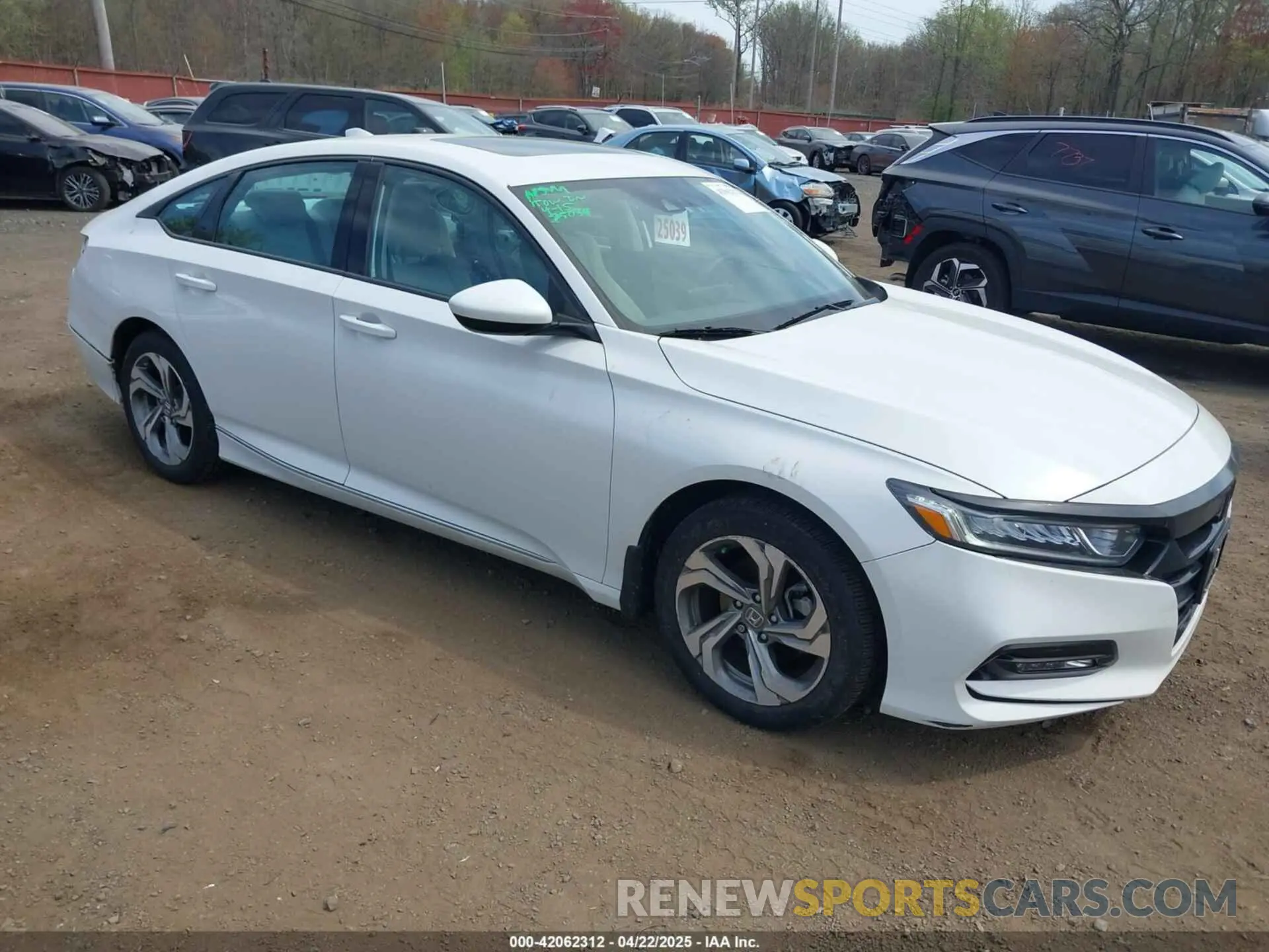 1 Photograph of a damaged car 1HGCV1F41KA106356 HONDA ACCORD 2019