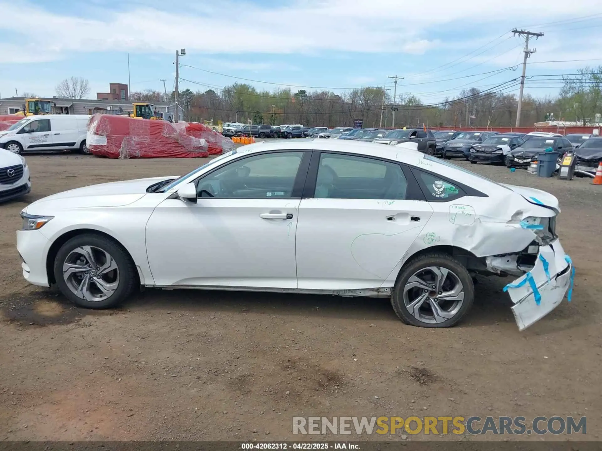 14 Photograph of a damaged car 1HGCV1F41KA106356 HONDA ACCORD 2019