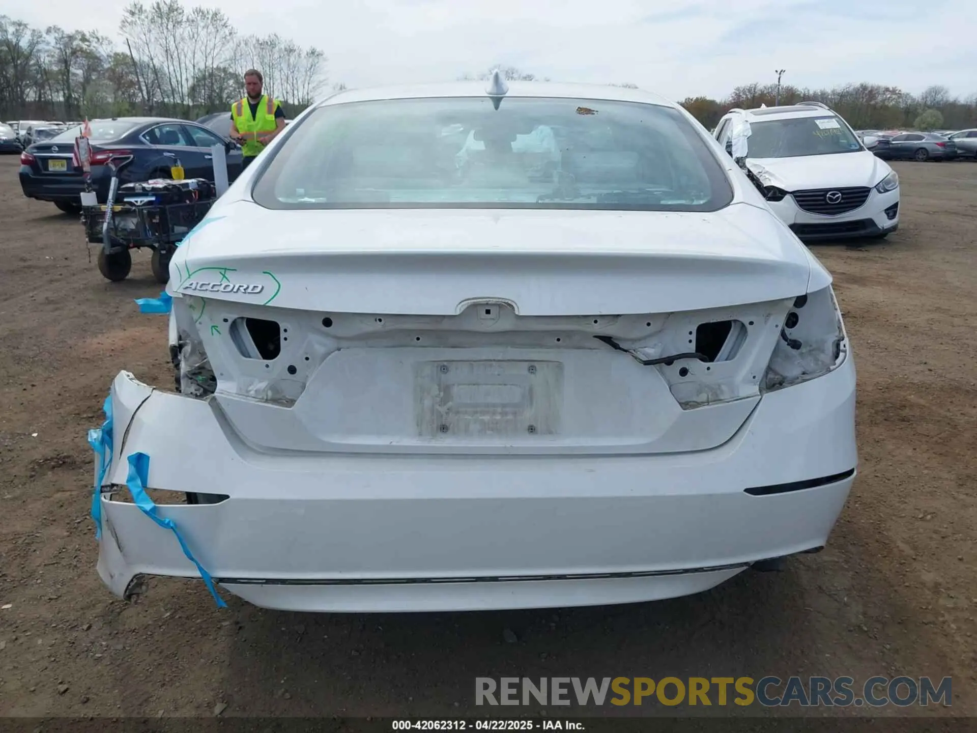 16 Photograph of a damaged car 1HGCV1F41KA106356 HONDA ACCORD 2019