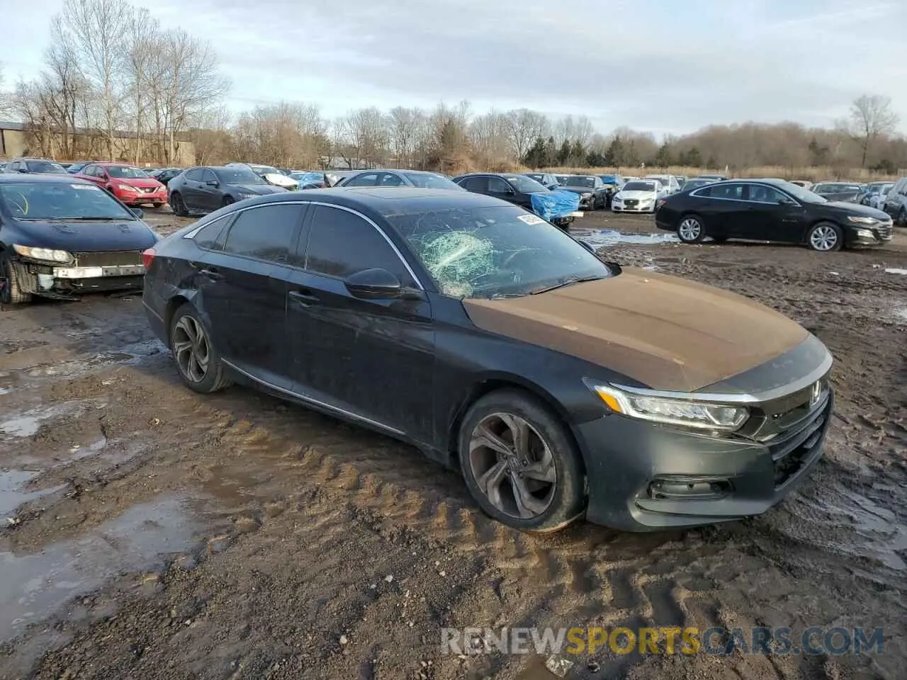 4 Фотография поврежденного автомобиля 1HGCV1F42KA132125 HONDA ACCORD 2019