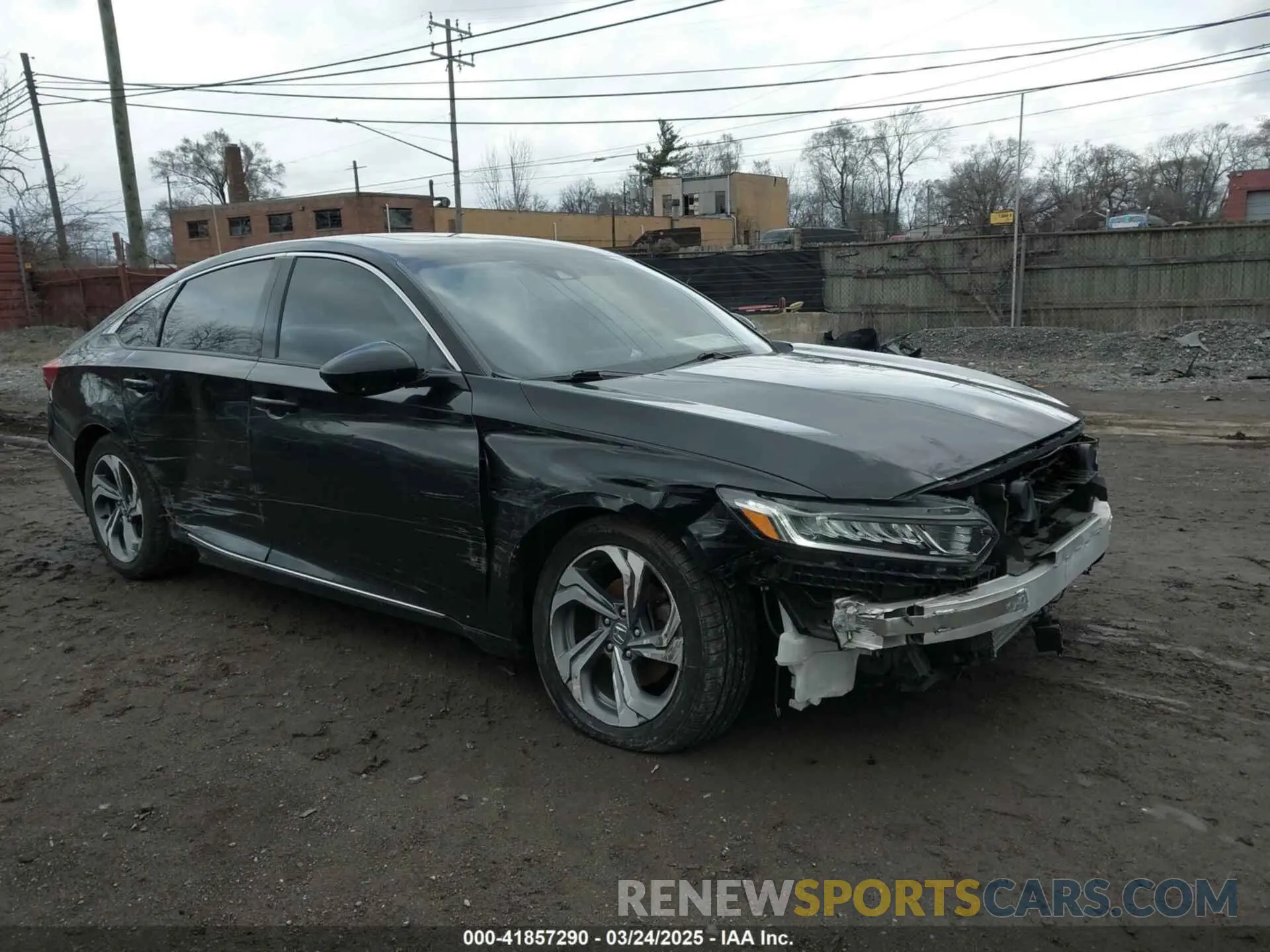 1 Photograph of a damaged car 1HGCV1F44KA157088 HONDA ACCORD 2019