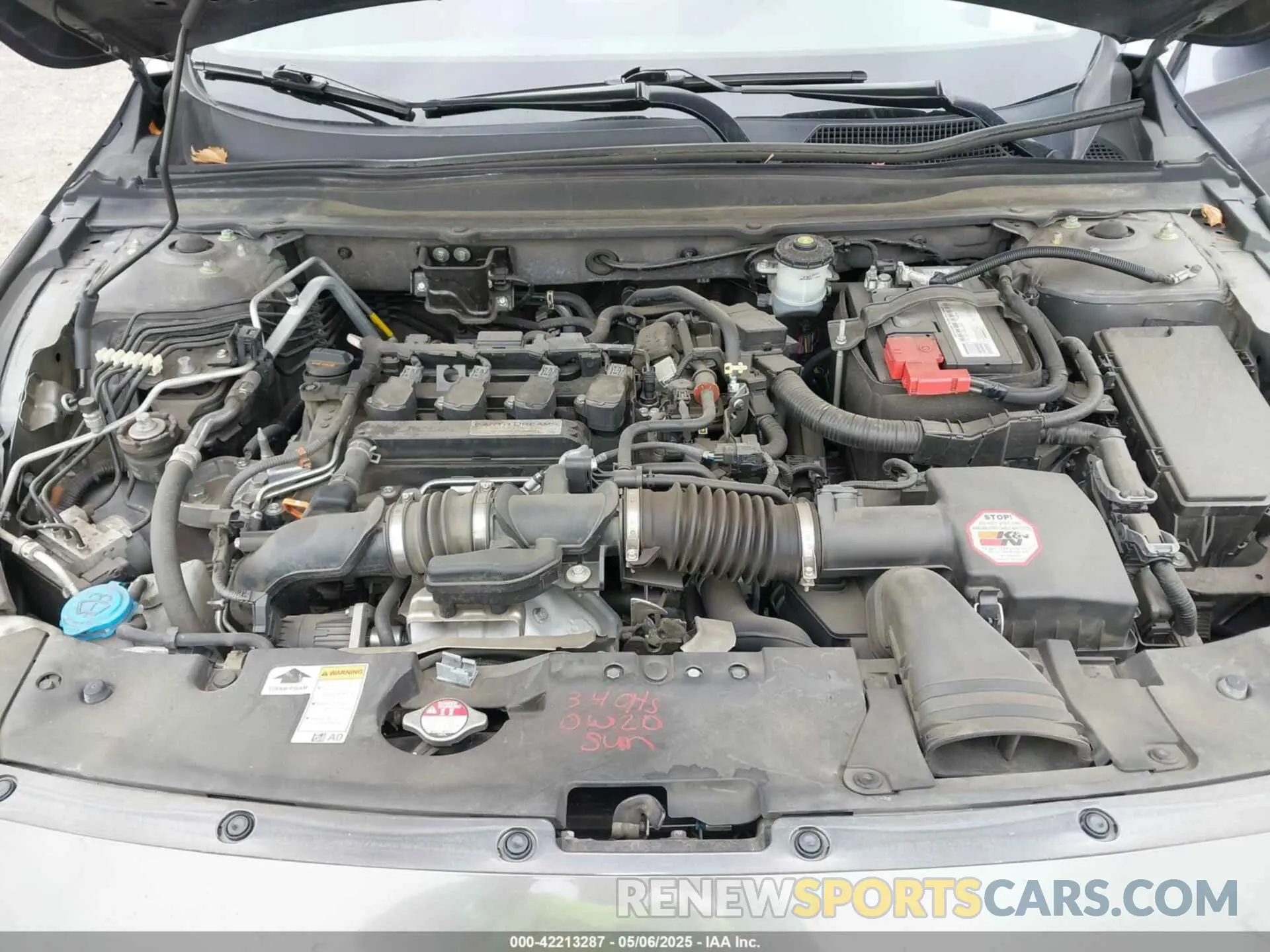 10 Photograph of a damaged car 1HGCV1F44KA170004 HONDA ACCORD 2019
