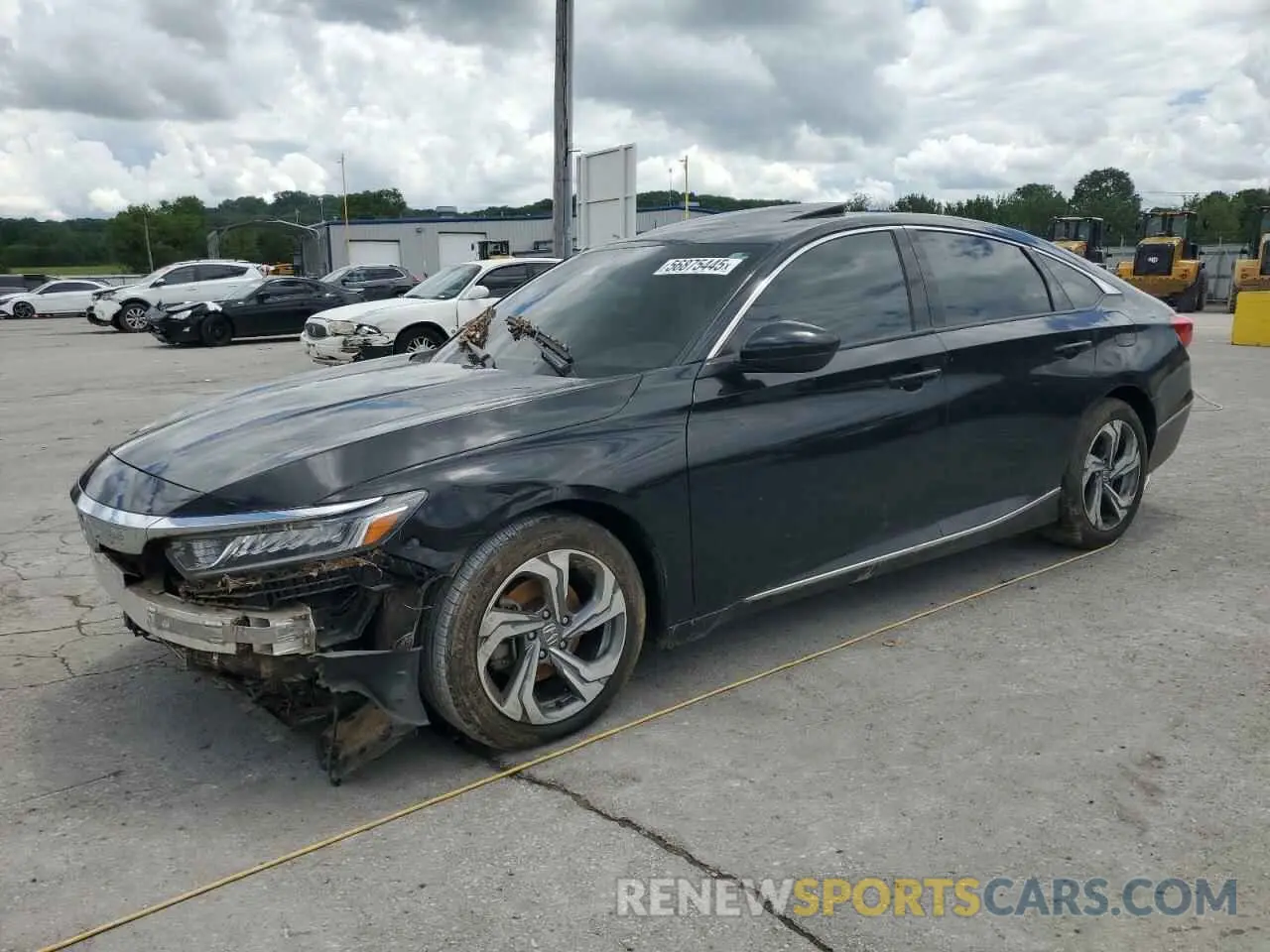 1 Photograph of a damaged car 1HGCV1F45KA052379 HONDA ACCORD 2019