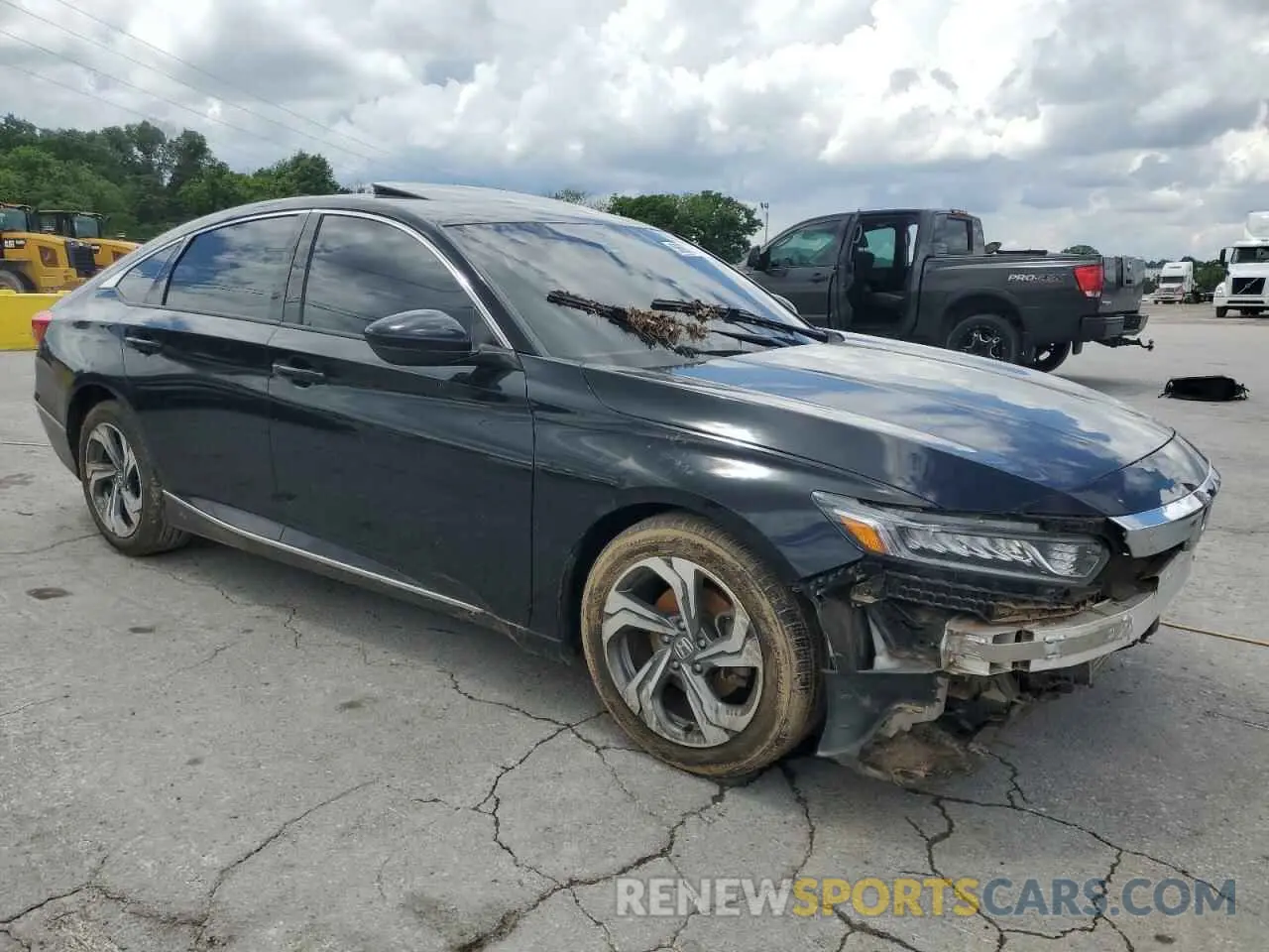 4 Photograph of a damaged car 1HGCV1F45KA052379 HONDA ACCORD 2019