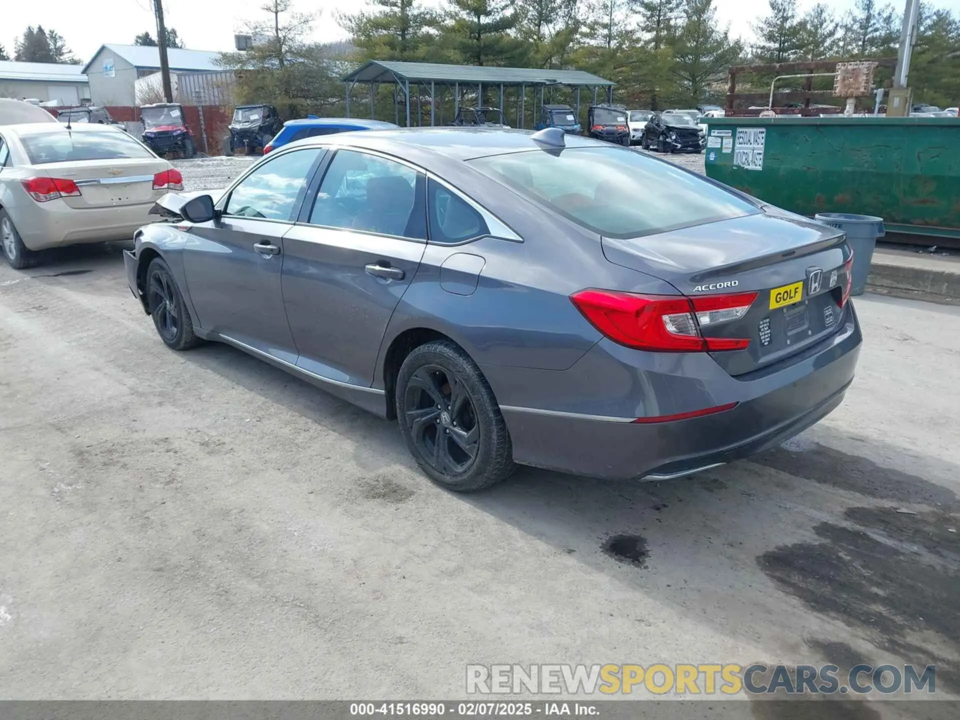 3 Photograph of a damaged car 1HGCV1F45KA072888 HONDA ACCORD 2019