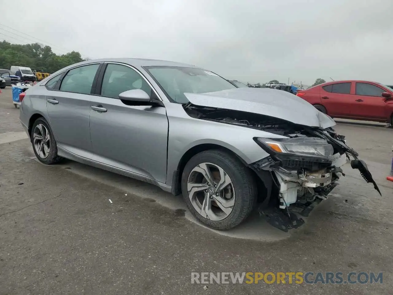 4 Photograph of a damaged car 1HGCV1F45KA111561 HONDA ACCORD 2019