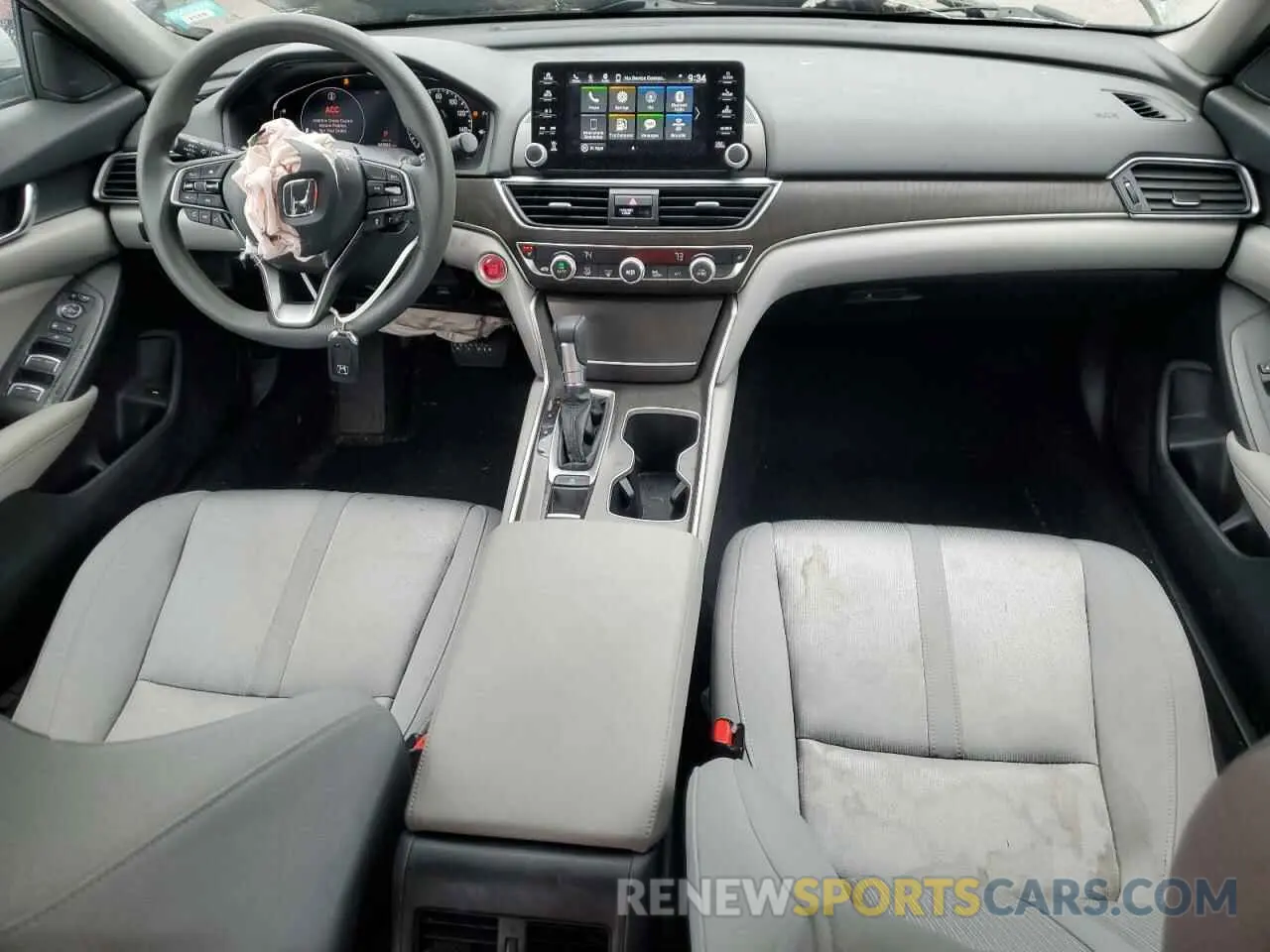 8 Photograph of a damaged car 1HGCV1F45KA111561 HONDA ACCORD 2019