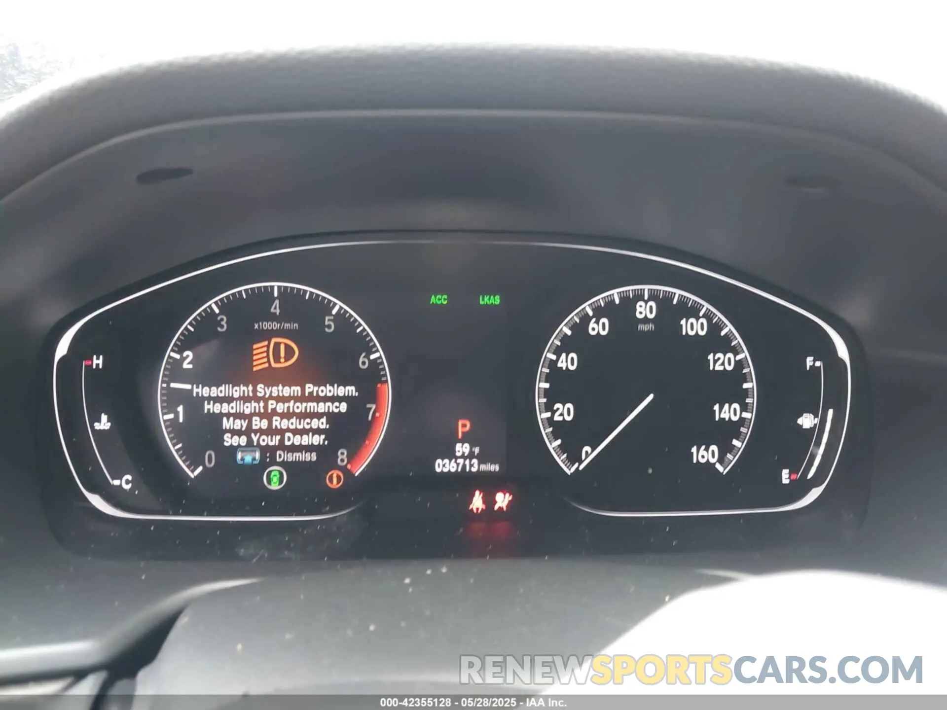 7 Фотография поврежденного автомобиля 1HGCV1F45KA165975 HONDA ACCORD 2019
