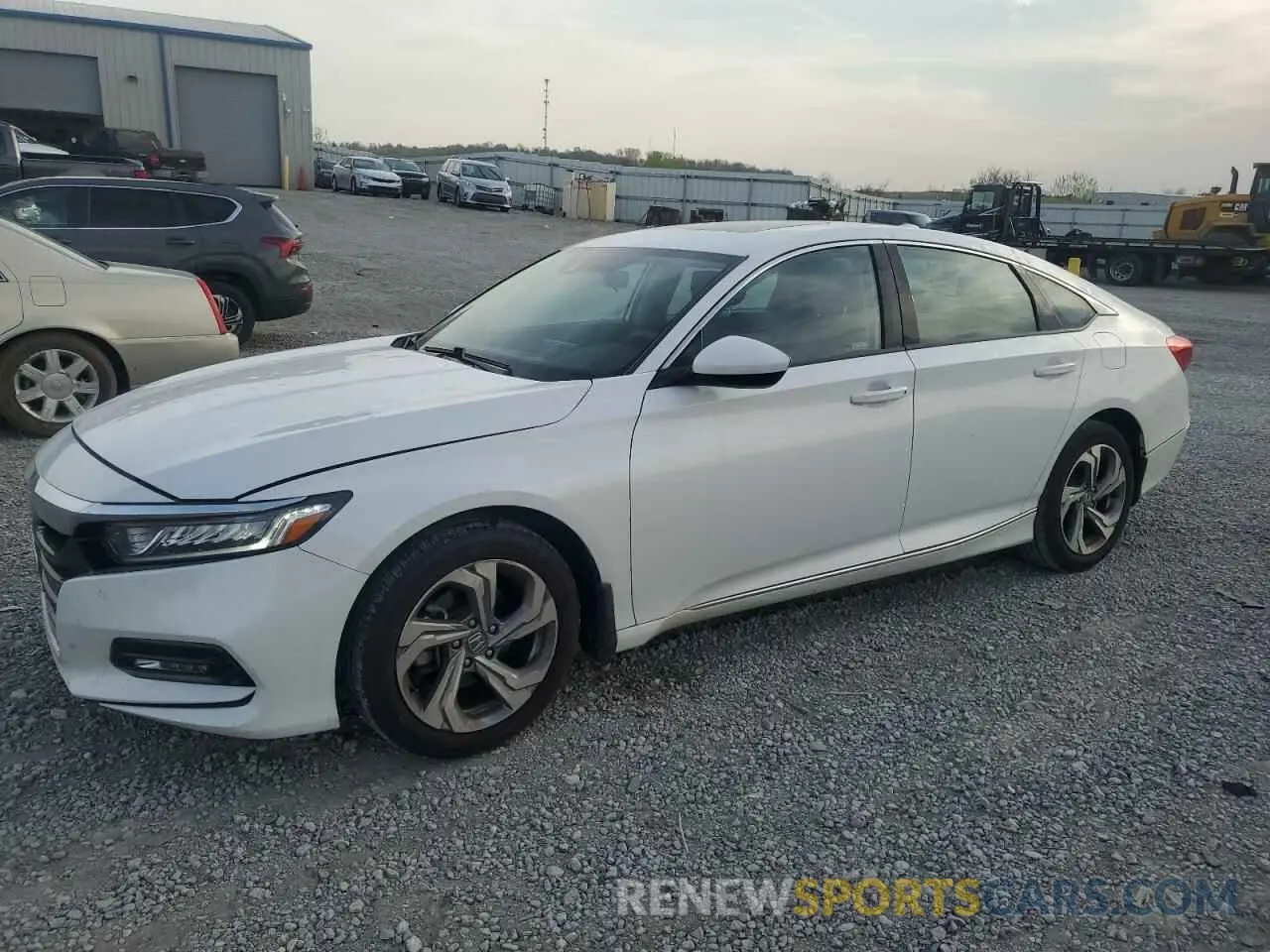 1 Photograph of a damaged car 1HGCV1F47KA111514 HONDA ACCORD 2019