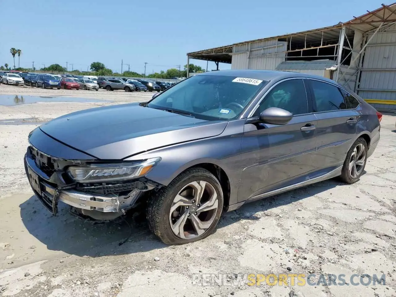 1 Photograph of a damaged car 1HGCV1F48KA043272 HONDA ACCORD 2019