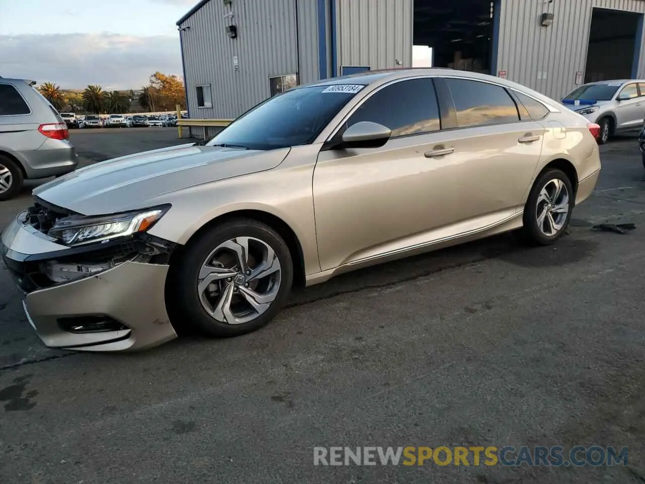 1 Photograph of a damaged car 1HGCV1F49KA070254 HONDA ACCORD 2019