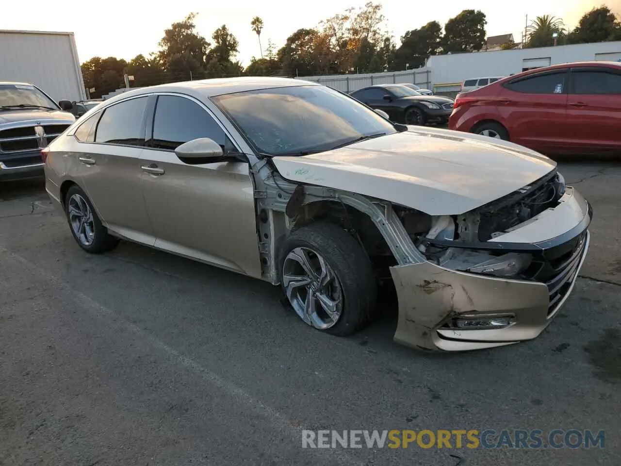 4 Photograph of a damaged car 1HGCV1F49KA070254 HONDA ACCORD 2019
