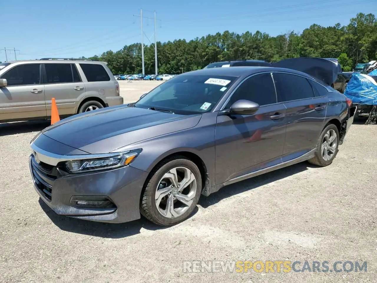 1 Photograph of a damaged car 1HGCV1F50KA065405 HONDA ACCORD 2019