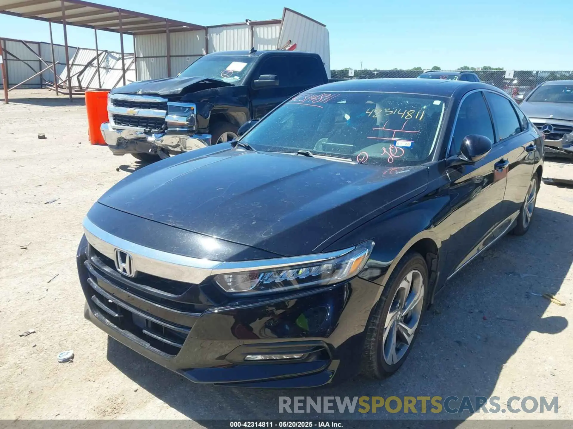 2 Photograph of a damaged car 1HGCV1F50KA128387 HONDA ACCORD 2019