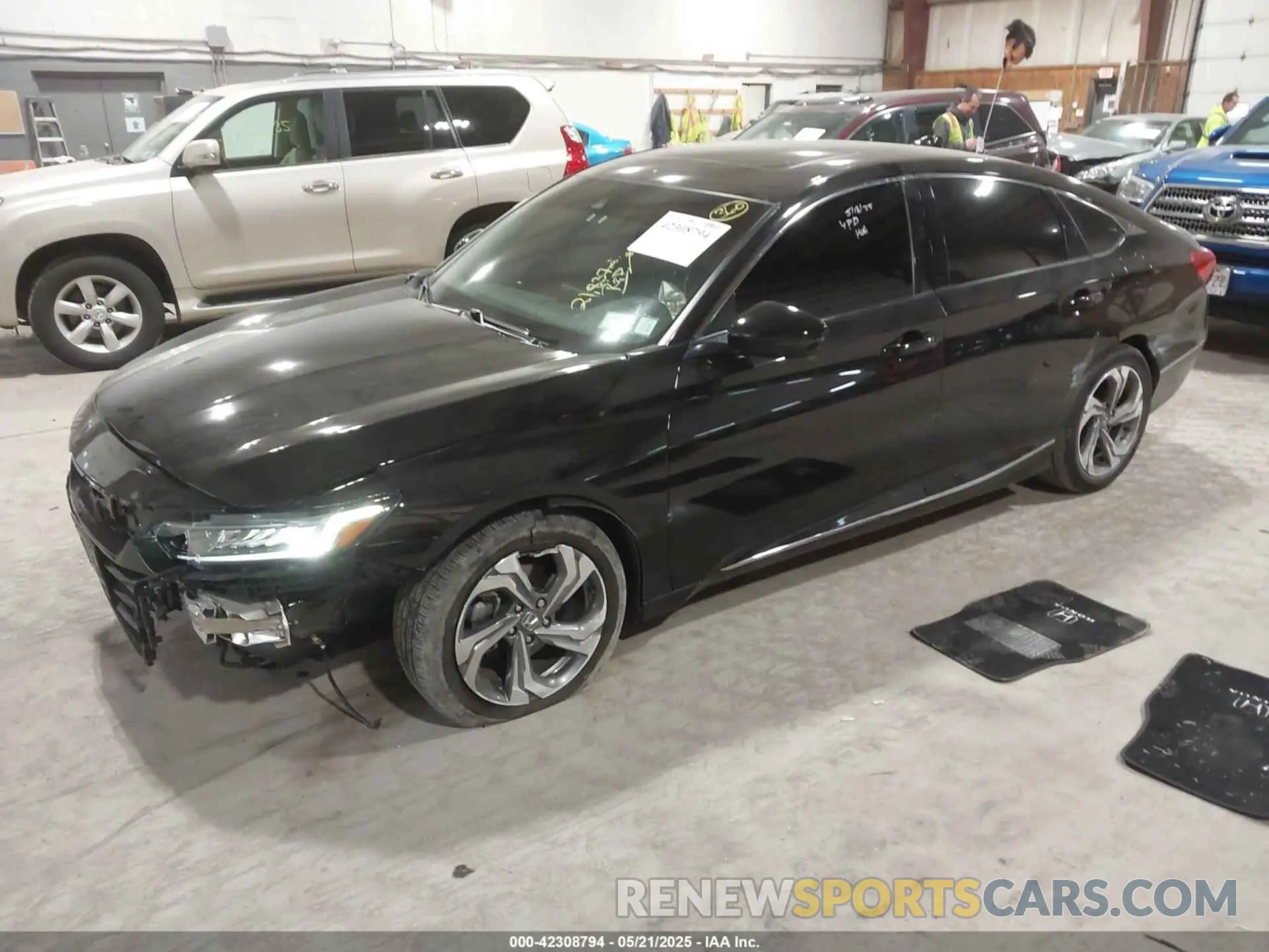2 Photograph of a damaged car 1HGCV1F51KA112487 HONDA ACCORD 2019