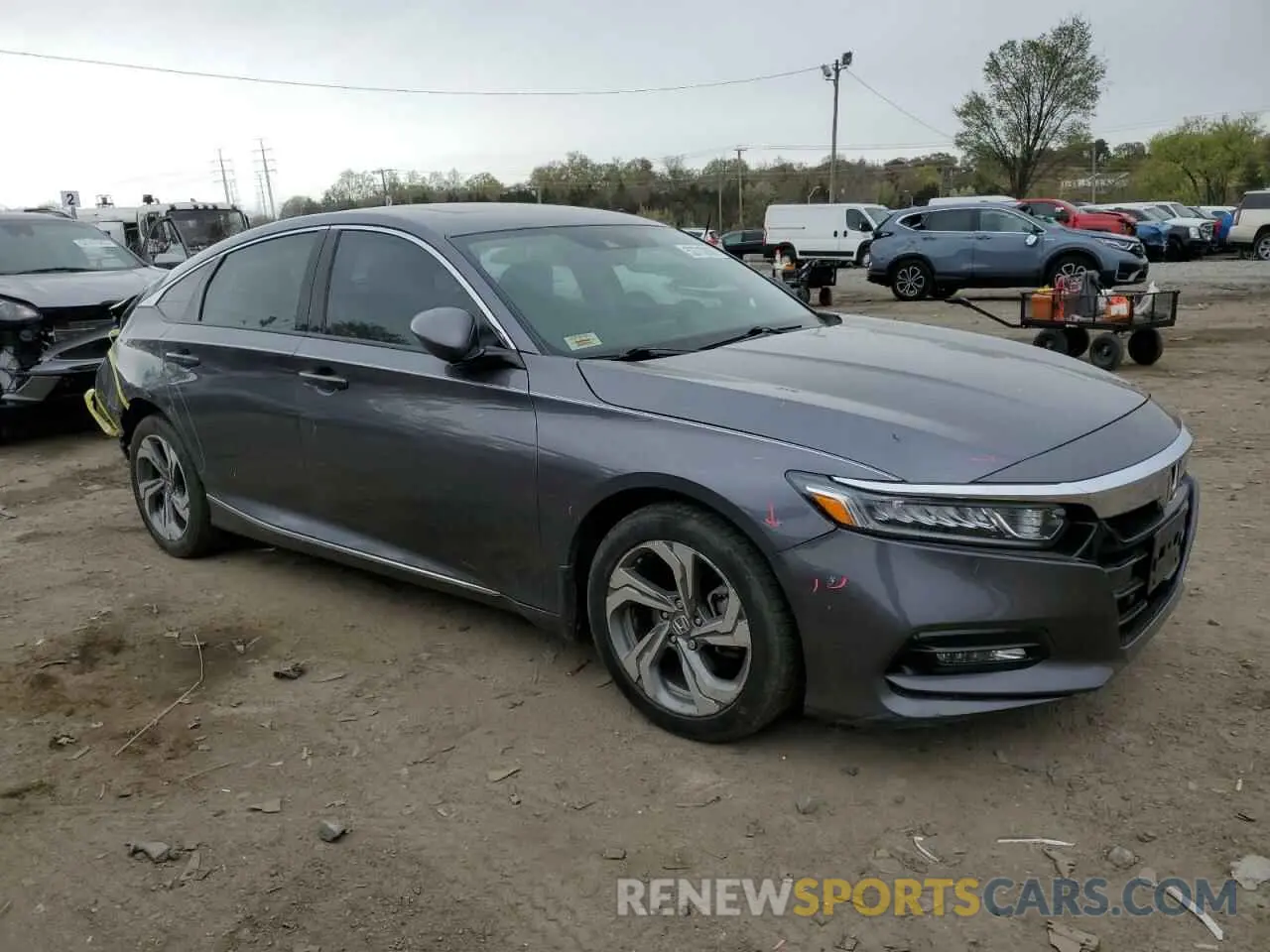 4 Фотография поврежденного автомобиля 1HGCV1F52KA158121 HONDA ACCORD 2019