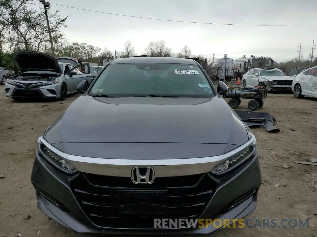 5 Фотография поврежденного автомобиля 1HGCV1F52KA158121 HONDA ACCORD 2019