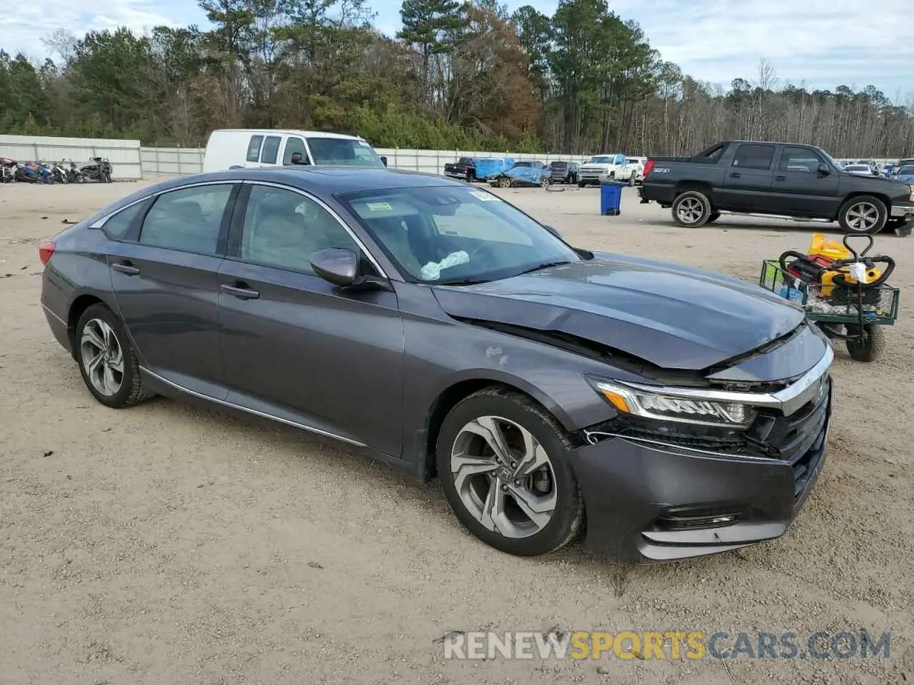 4 Photograph of a damaged car 1HGCV1F53KA018806 HONDA ACCORD 2019
