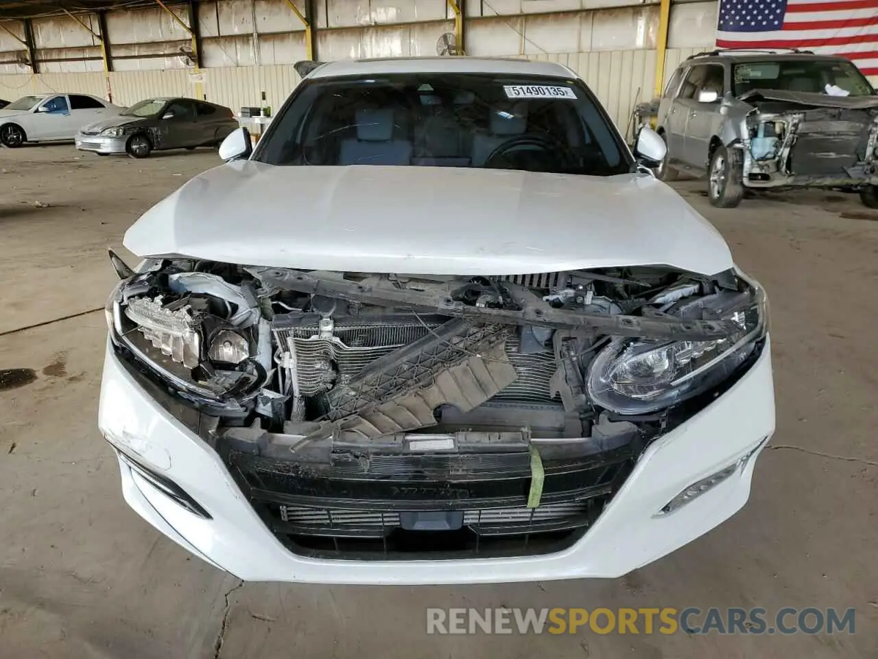 5 Photograph of a damaged car 1HGCV1F58KA040302 HONDA ACCORD 2019