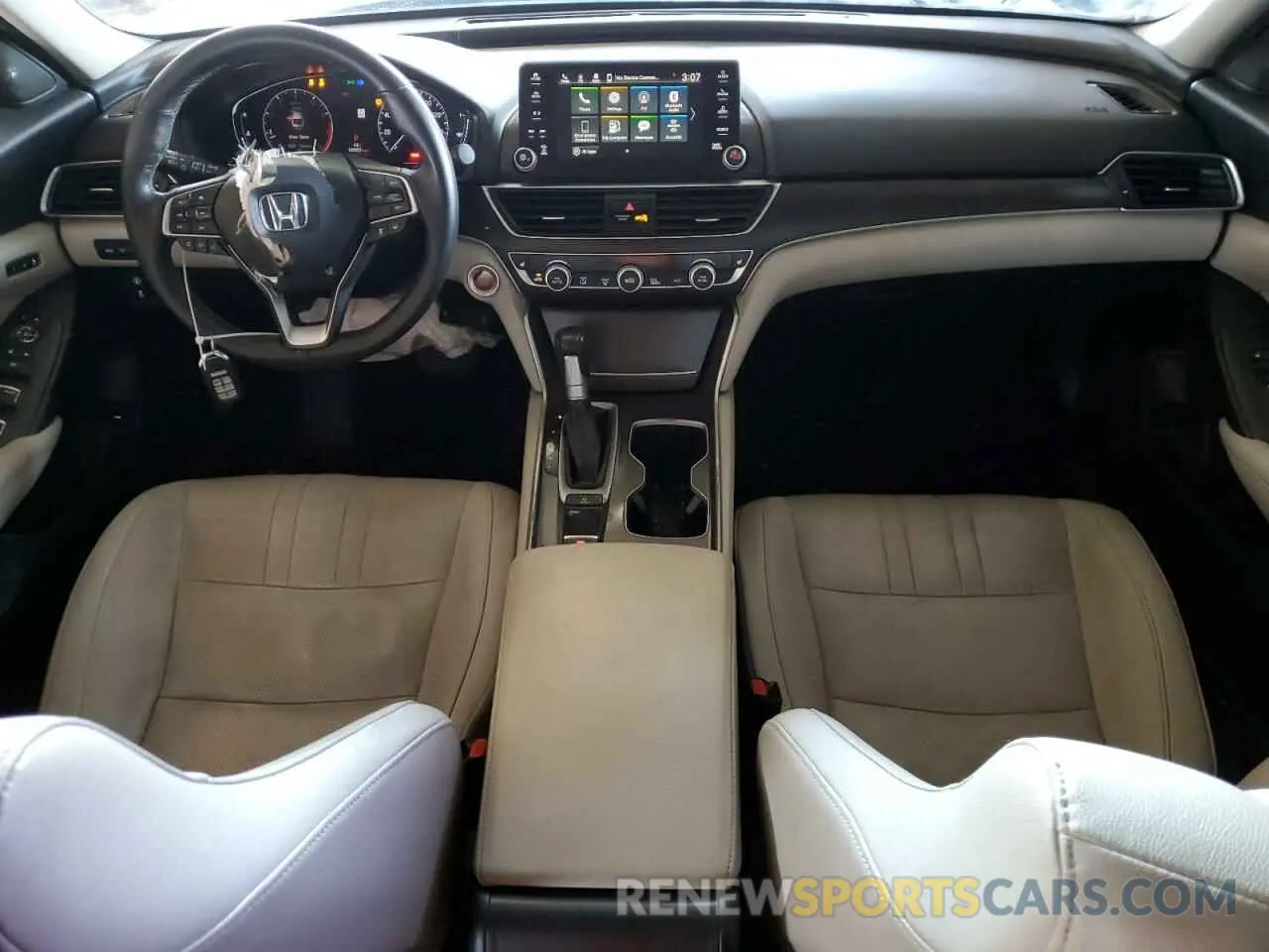 8 Photograph of a damaged car 1HGCV1F58KA040302 HONDA ACCORD 2019