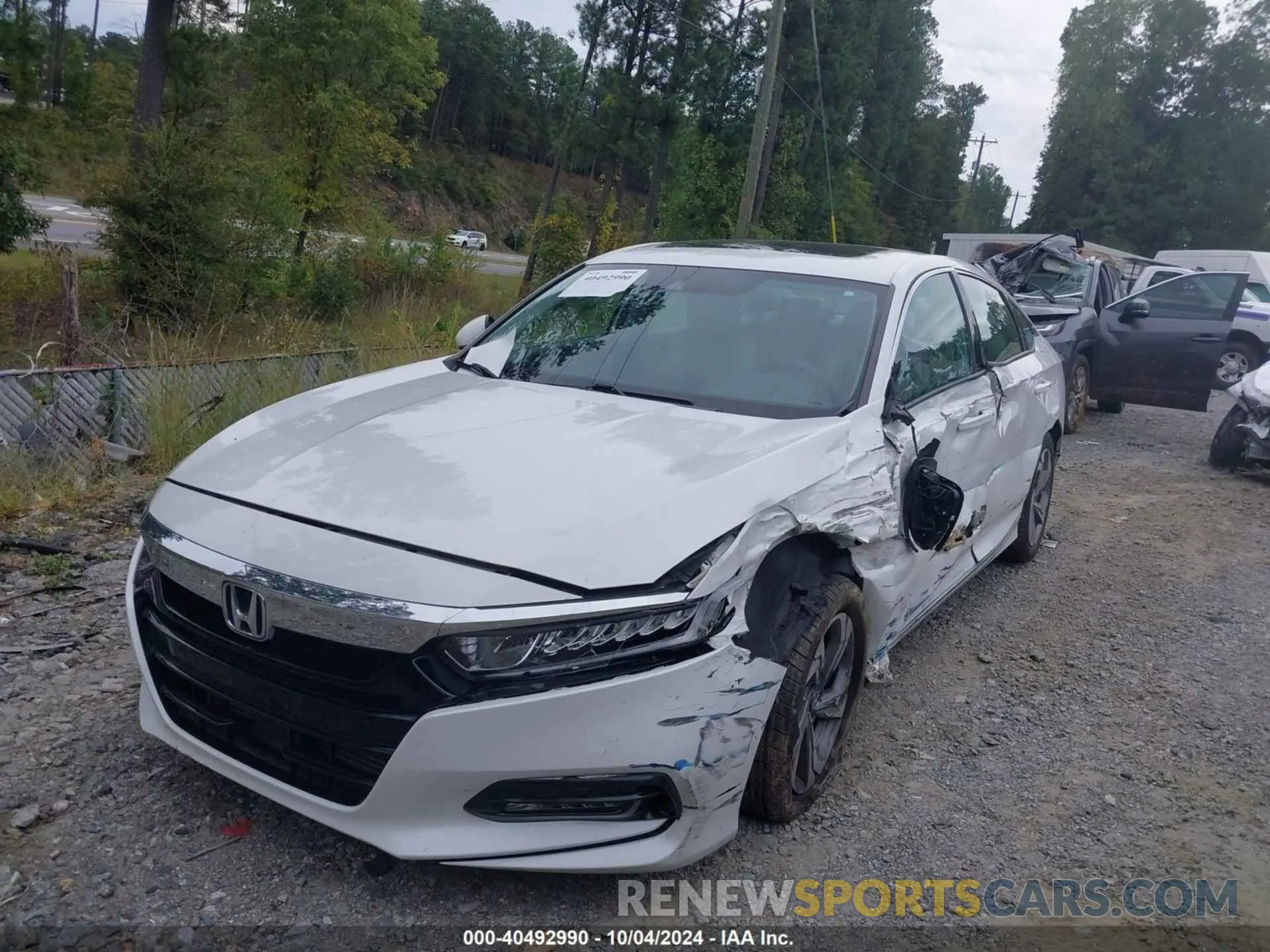2 Photograph of a damaged car 1HGCV1F59KA163512 HONDA ACCORD 2019