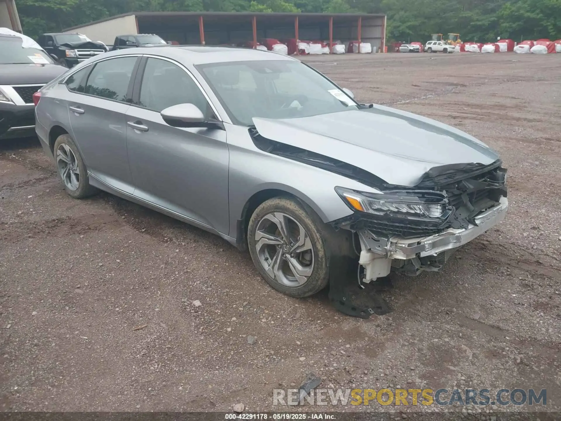 1 Photograph of a damaged car 1HGCV1F5XKA074953 HONDA ACCORD 2019
