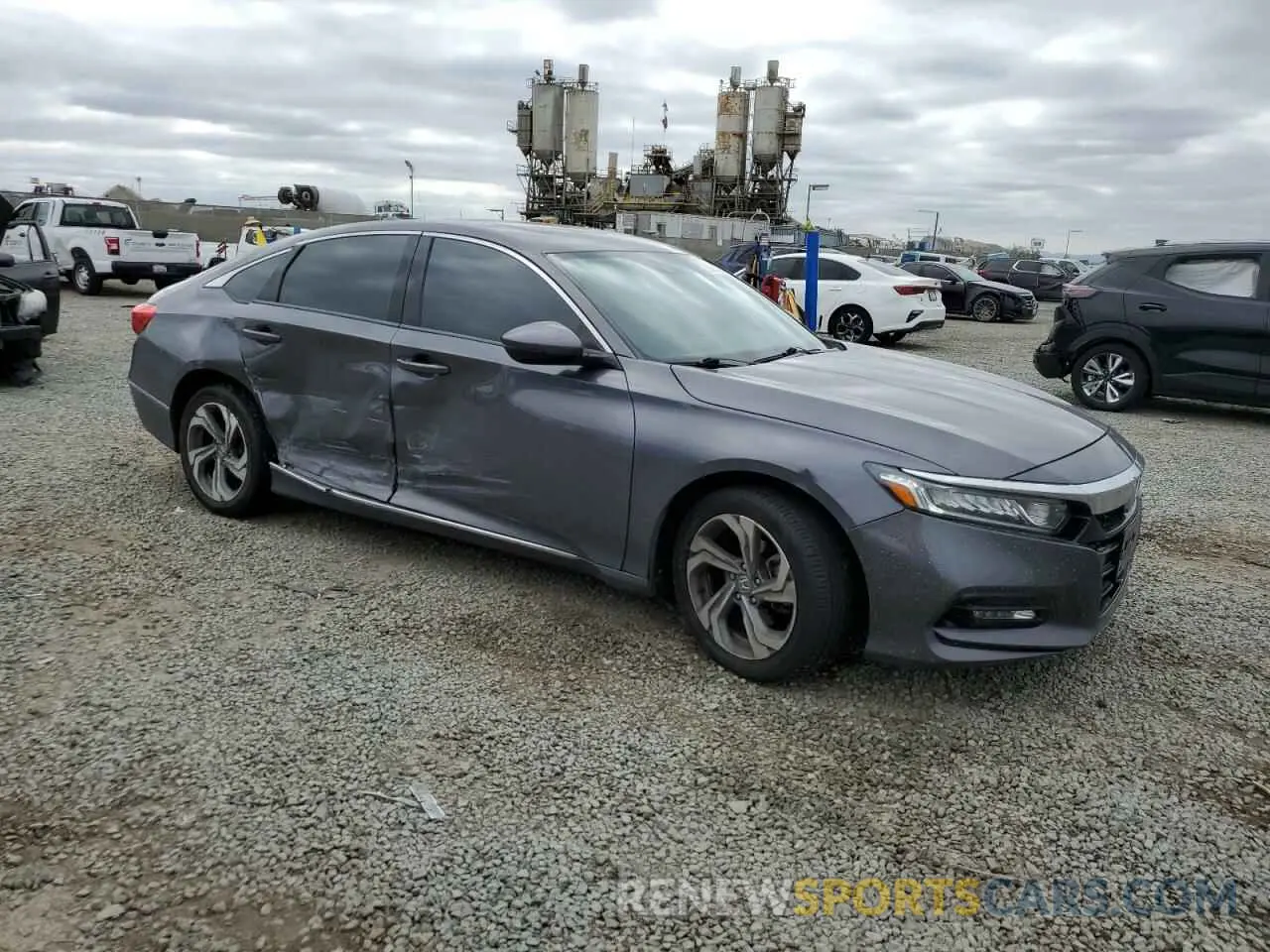 4 Фотография поврежденного автомобиля 1HGCV1F5XKA143298 HONDA ACCORD 2019