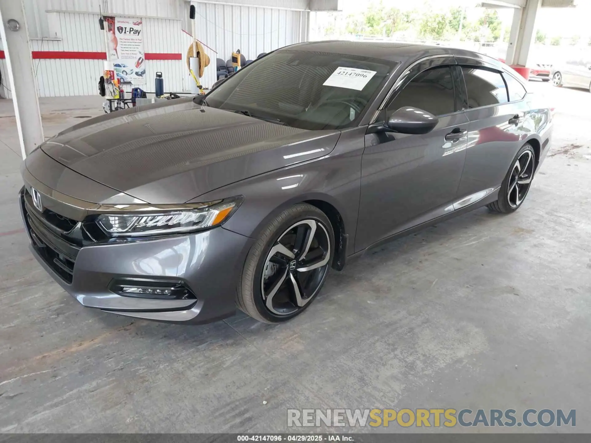 2 Photograph of a damaged car 1HGCV2E35KA007554 HONDA ACCORD 2019