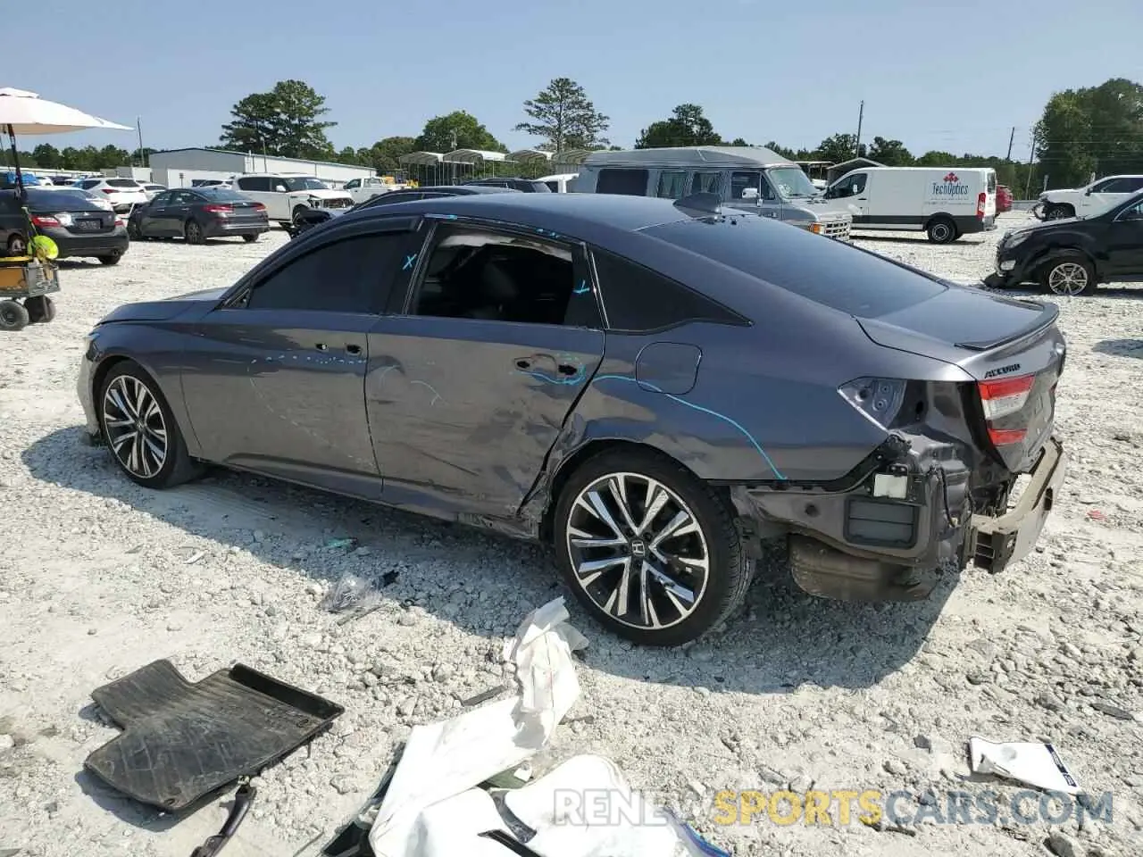 2 Фотография поврежденного автомобиля 1HGCV2E37KA010603 HONDA ACCORD 2019