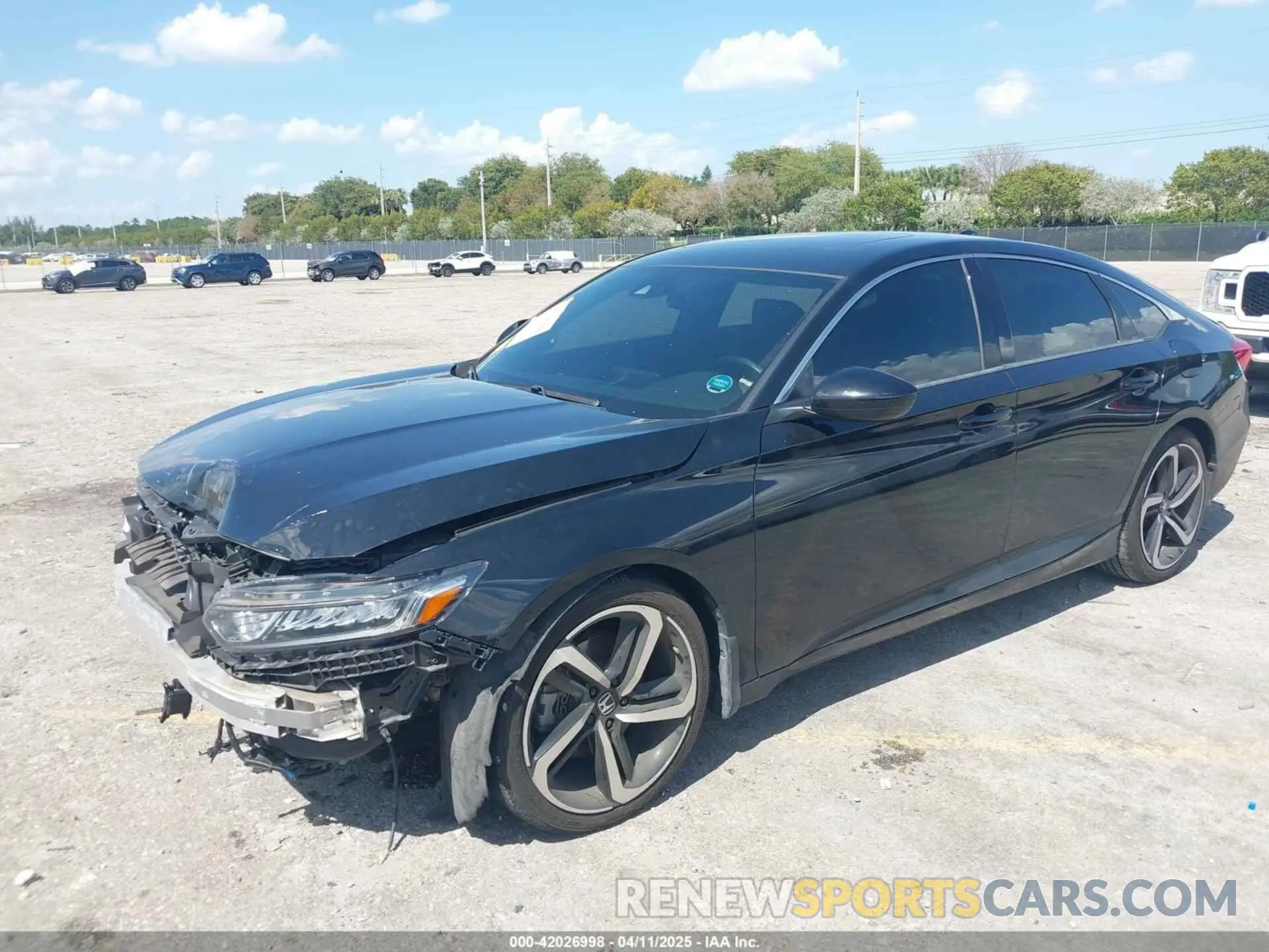 2 Photograph of a damaged car 1HGCV2F30KA022414 HONDA ACCORD 2019