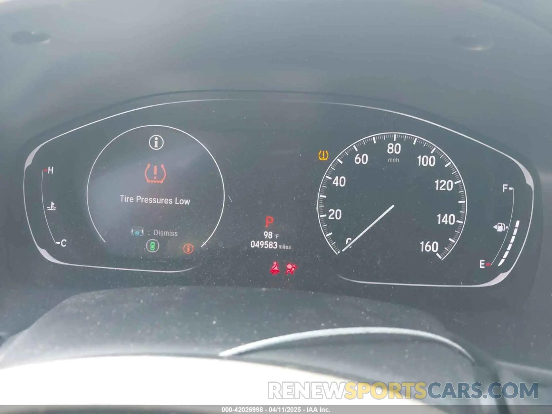 7 Photograph of a damaged car 1HGCV2F30KA022414 HONDA ACCORD 2019