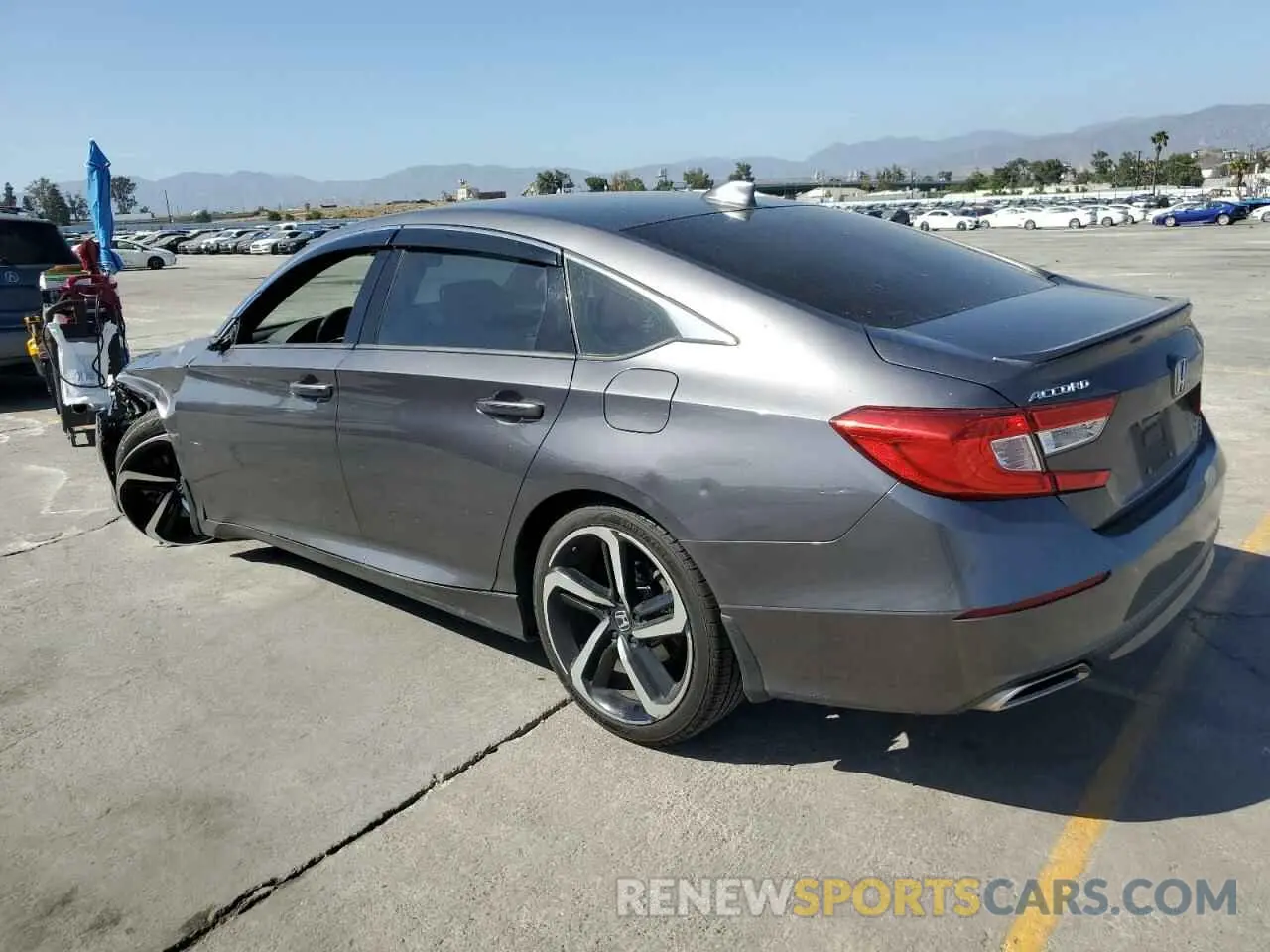 2 Photograph of a damaged car 1HGCV2F31KA006187 HONDA ACCORD 2019
