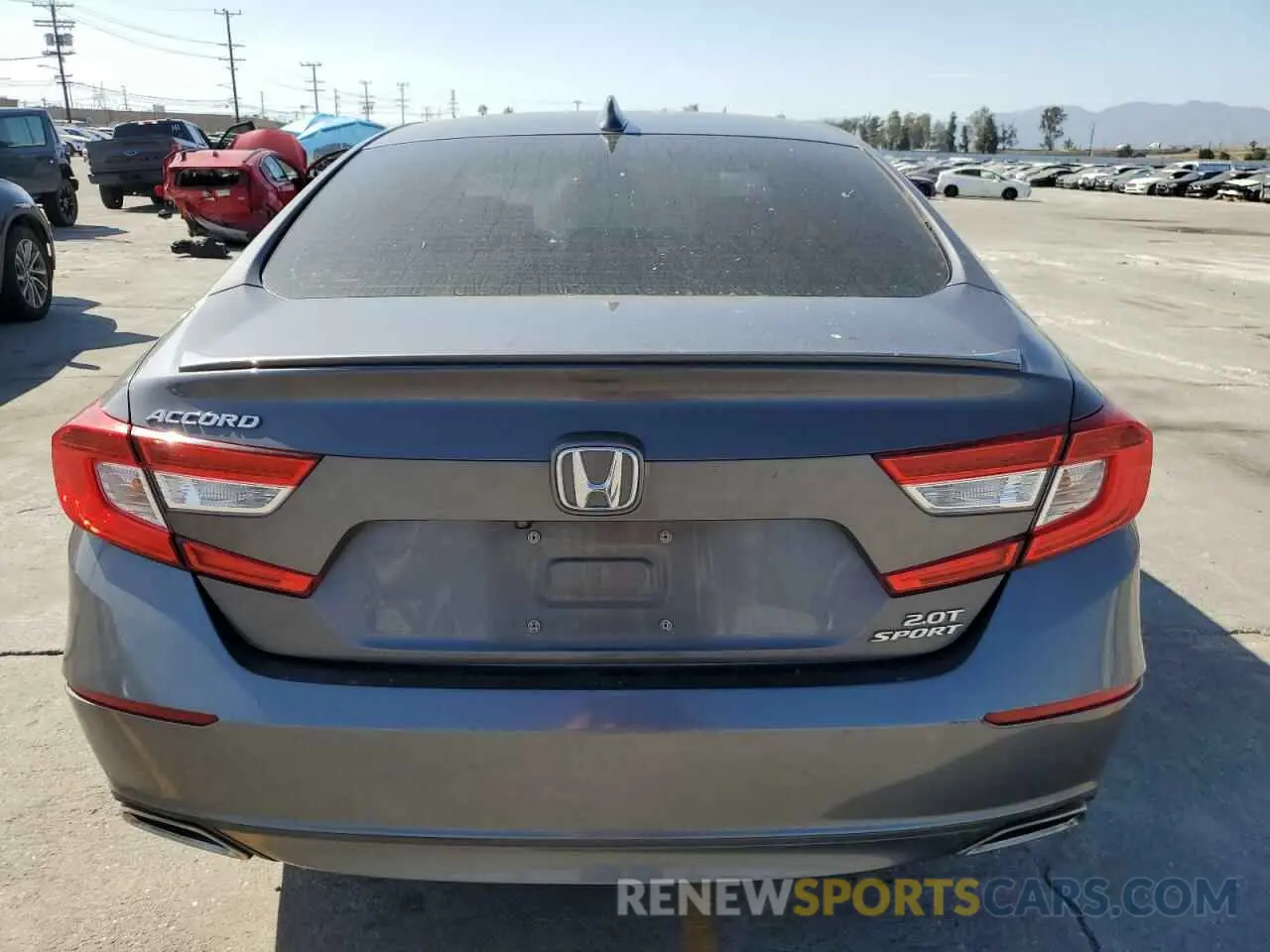 6 Photograph of a damaged car 1HGCV2F31KA006187 HONDA ACCORD 2019