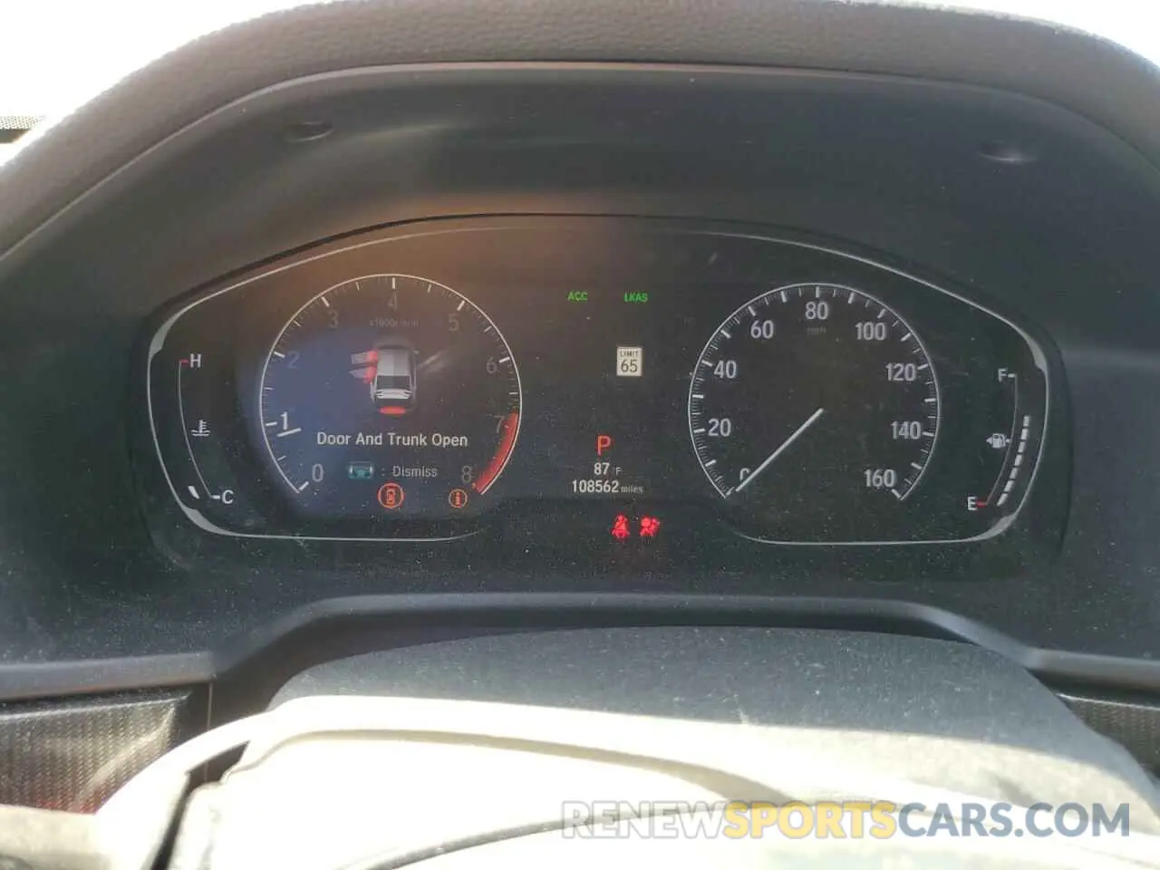 9 Photograph of a damaged car 1HGCV2F31KA006187 HONDA ACCORD 2019