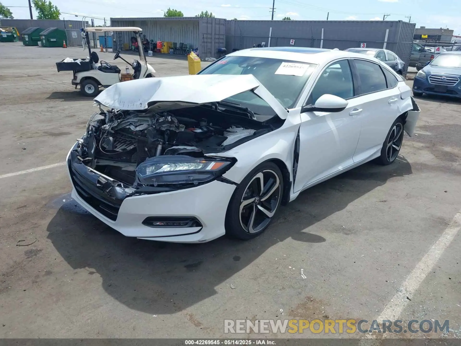 2 Фотография поврежденного автомобиля 1HGCV2F31KA032692 HONDA ACCORD 2019