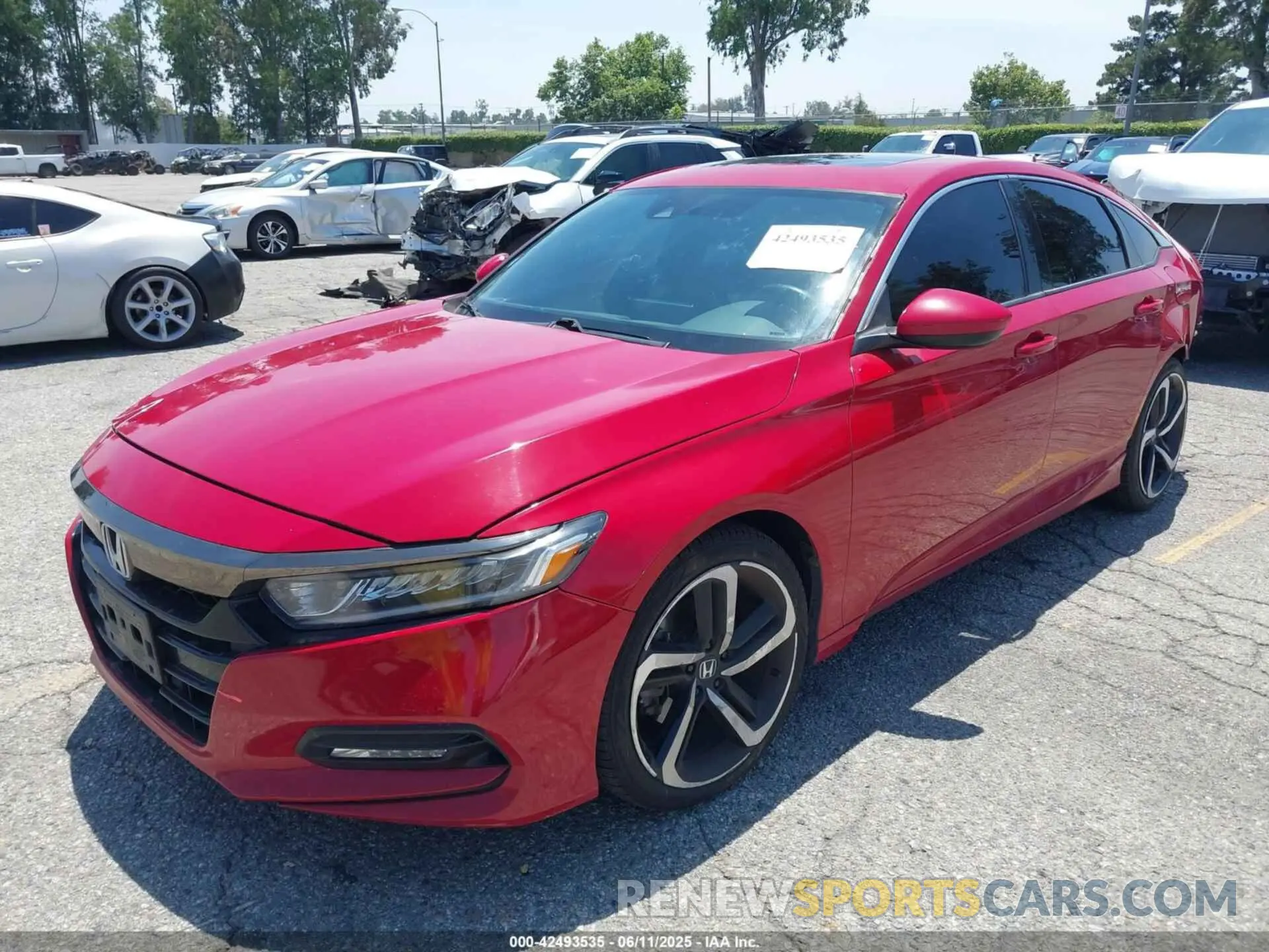2 Фотография поврежденного автомобиля 1HGCV2F32KA013567 HONDA ACCORD 2019