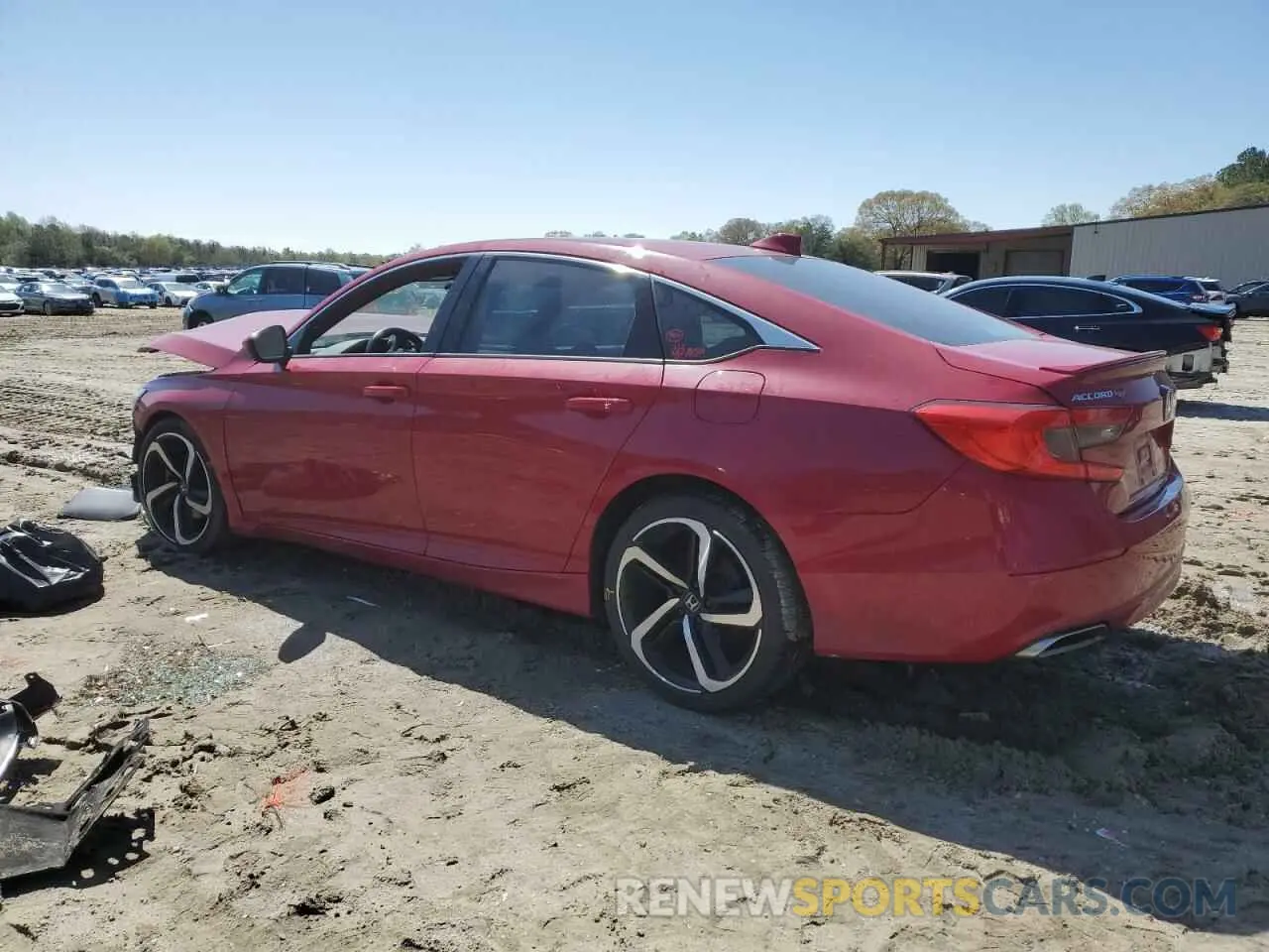 2 Photograph of a damaged car 1HGCV2F32KA021314 HONDA ACCORD 2019