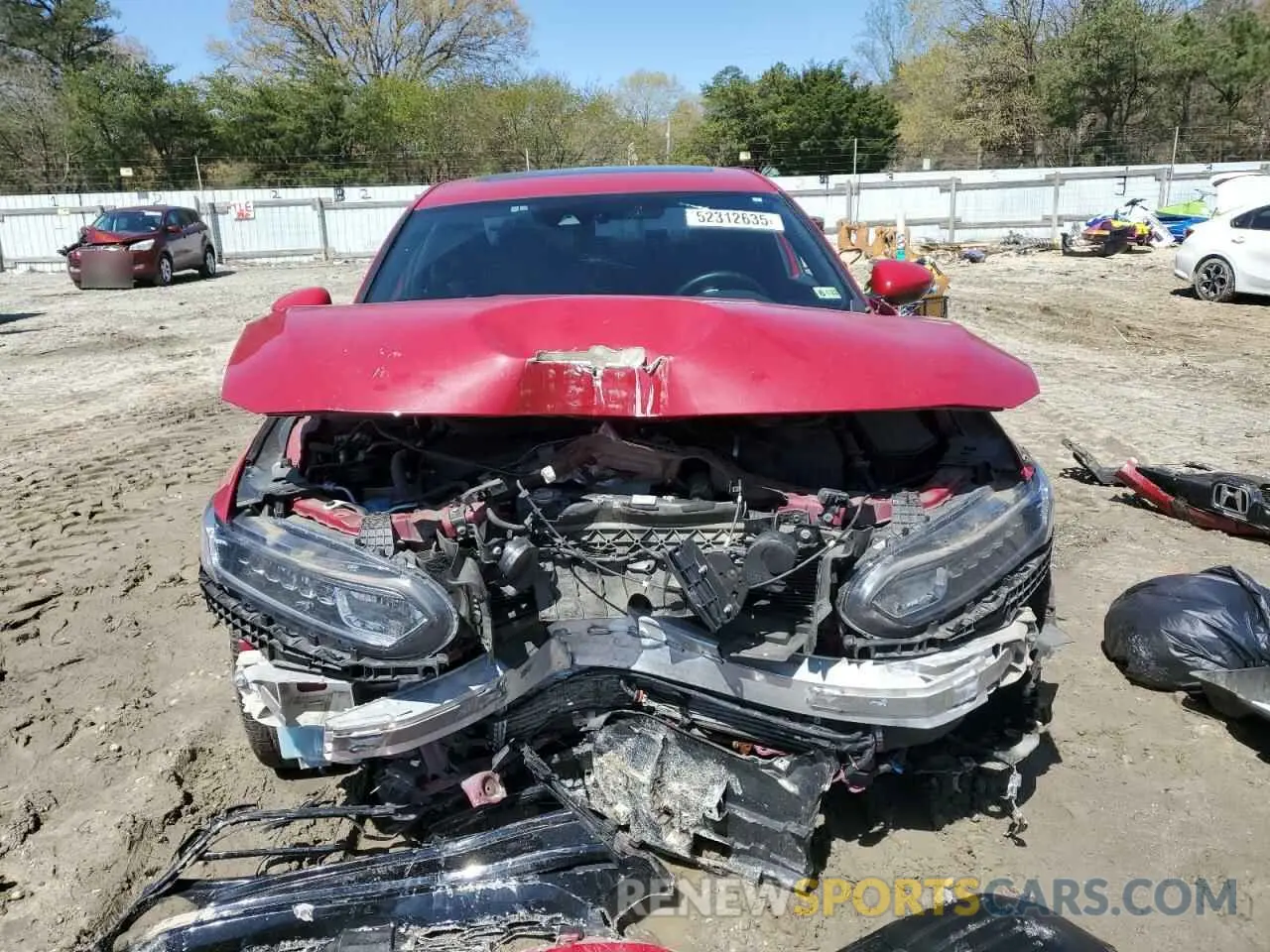 5 Photograph of a damaged car 1HGCV2F32KA021314 HONDA ACCORD 2019