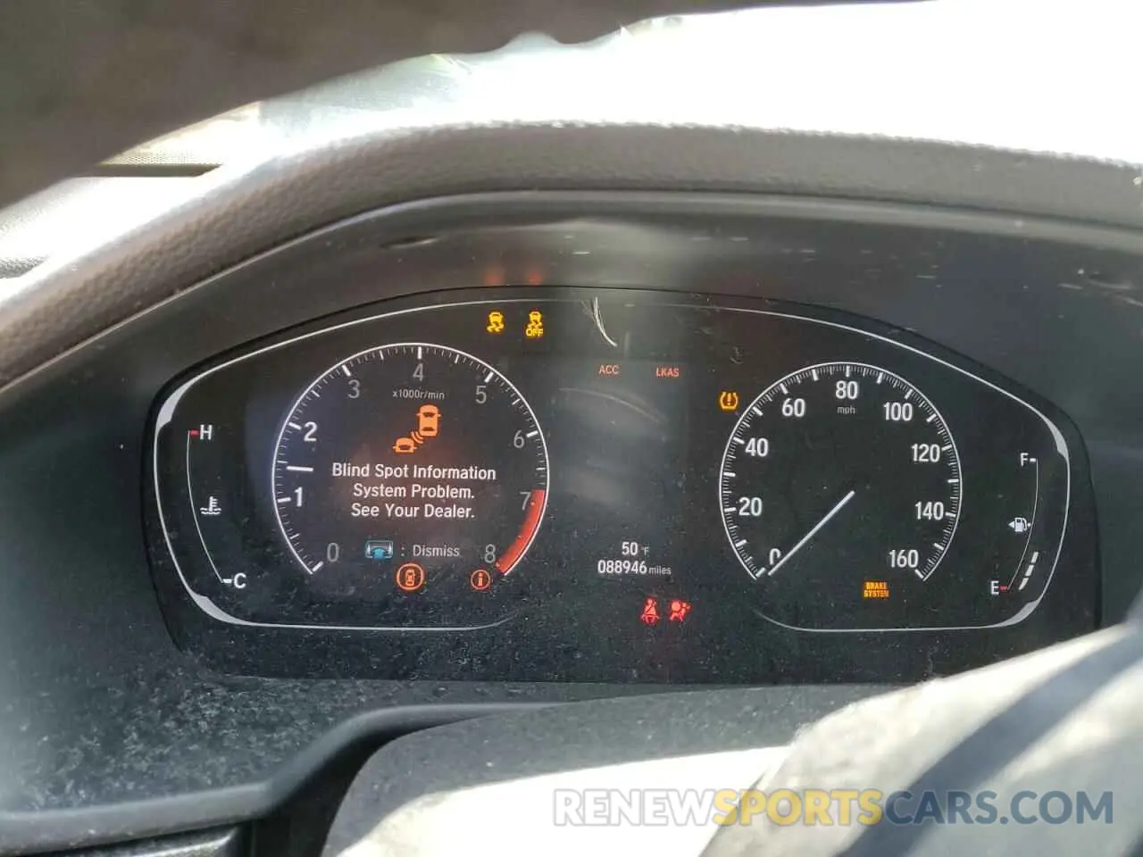 9 Photograph of a damaged car 1HGCV2F32KA021314 HONDA ACCORD 2019