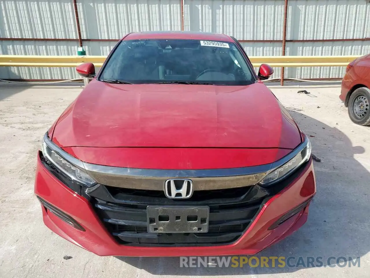 5 Photograph of a damaged car 1HGCV2F33KA010208 HONDA ACCORD 2019