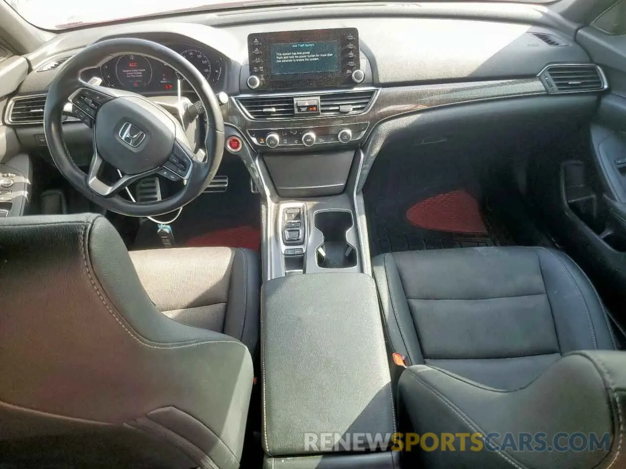 8 Photograph of a damaged car 1HGCV2F33KA010208 HONDA ACCORD 2019