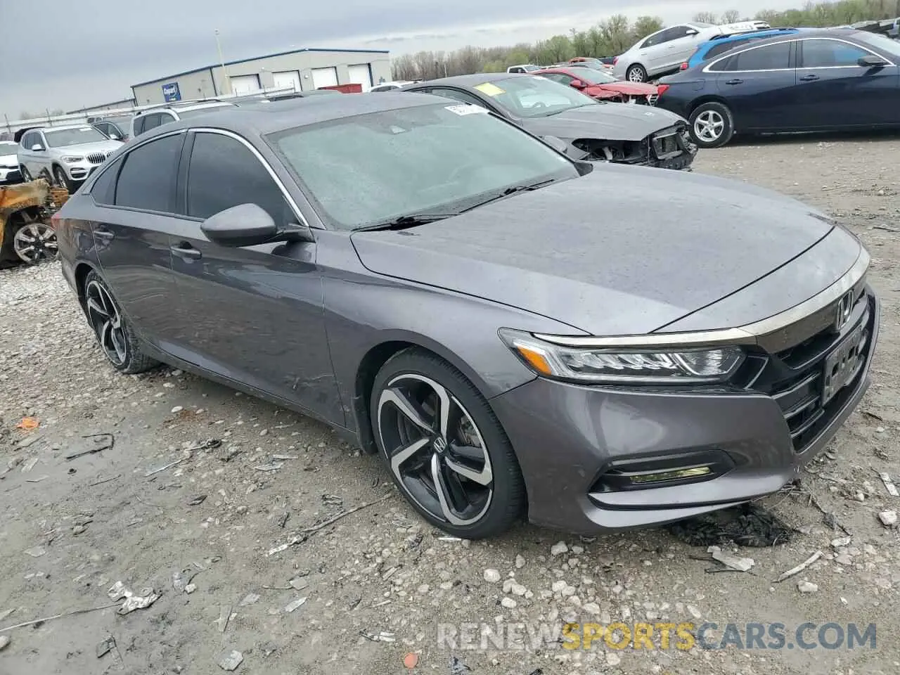 4 Photograph of a damaged car 1HGCV2F33KA033522 HONDA ACCORD 2019
