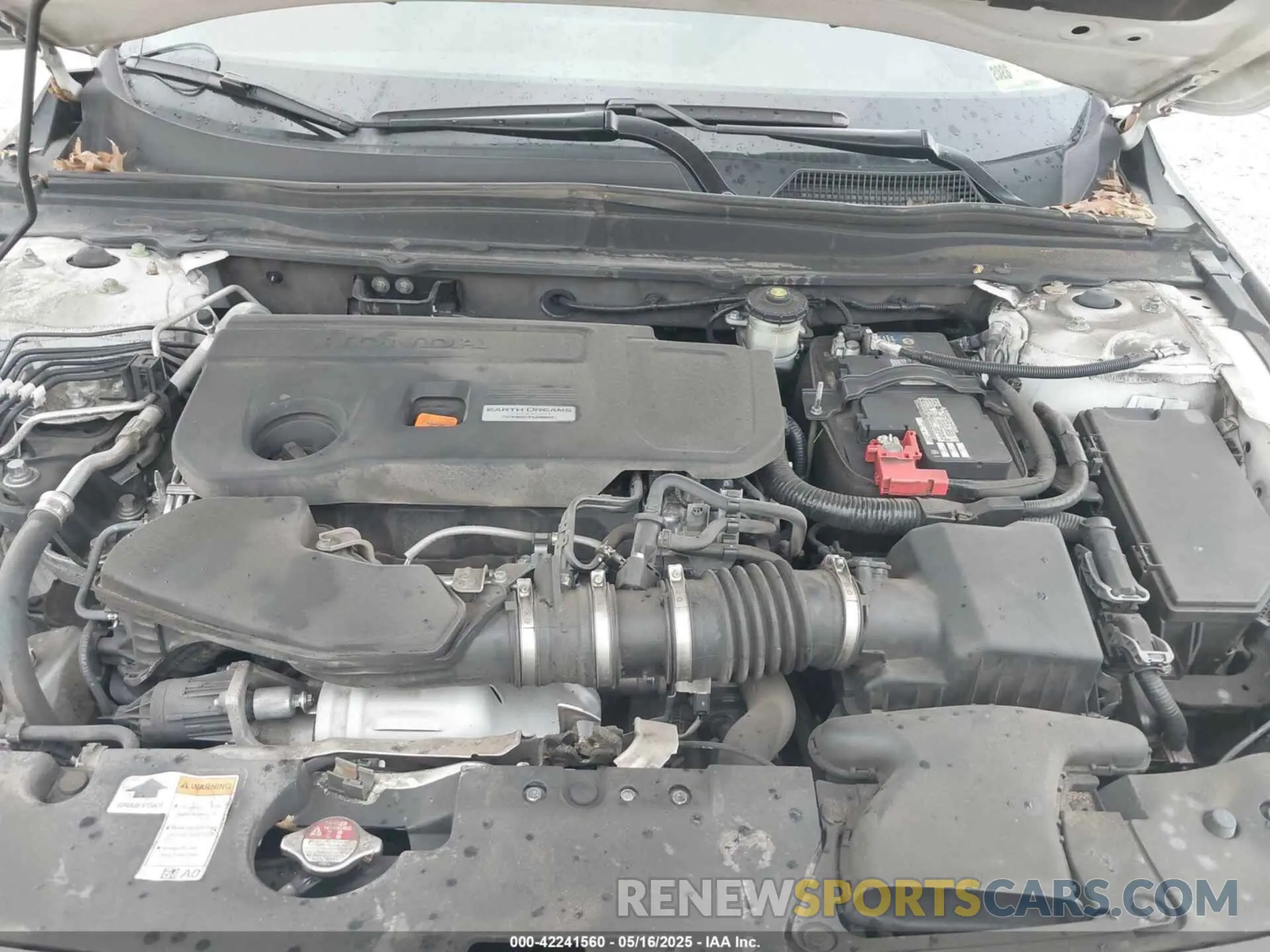 10 Photograph of a damaged car 1HGCV2F34KA026658 HONDA ACCORD 2019